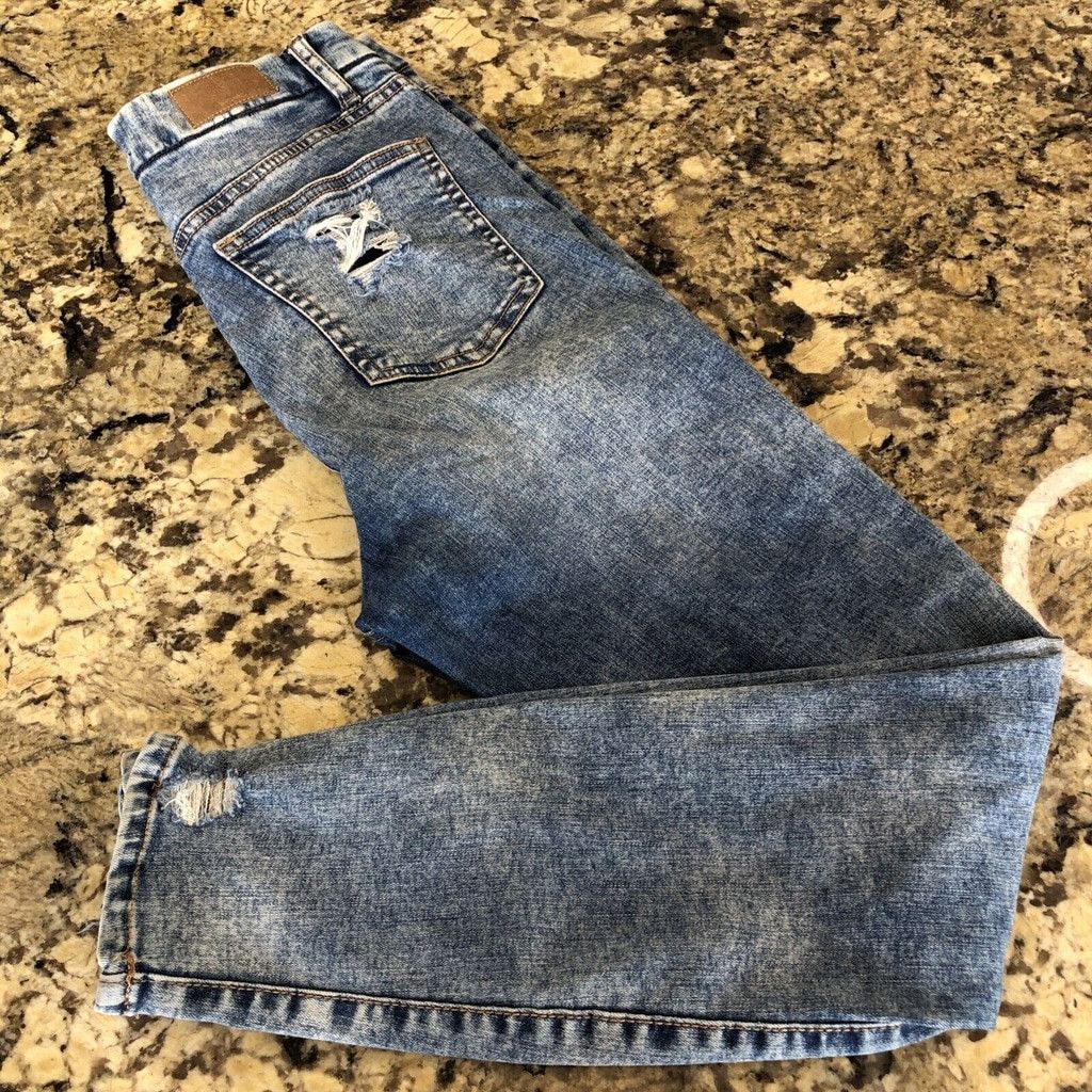 Other Bluenotes Women’s Denim Super High Rise Jegging Rips Grunge Size 26" / US 2 / IT 38 - 11 Thumbnail