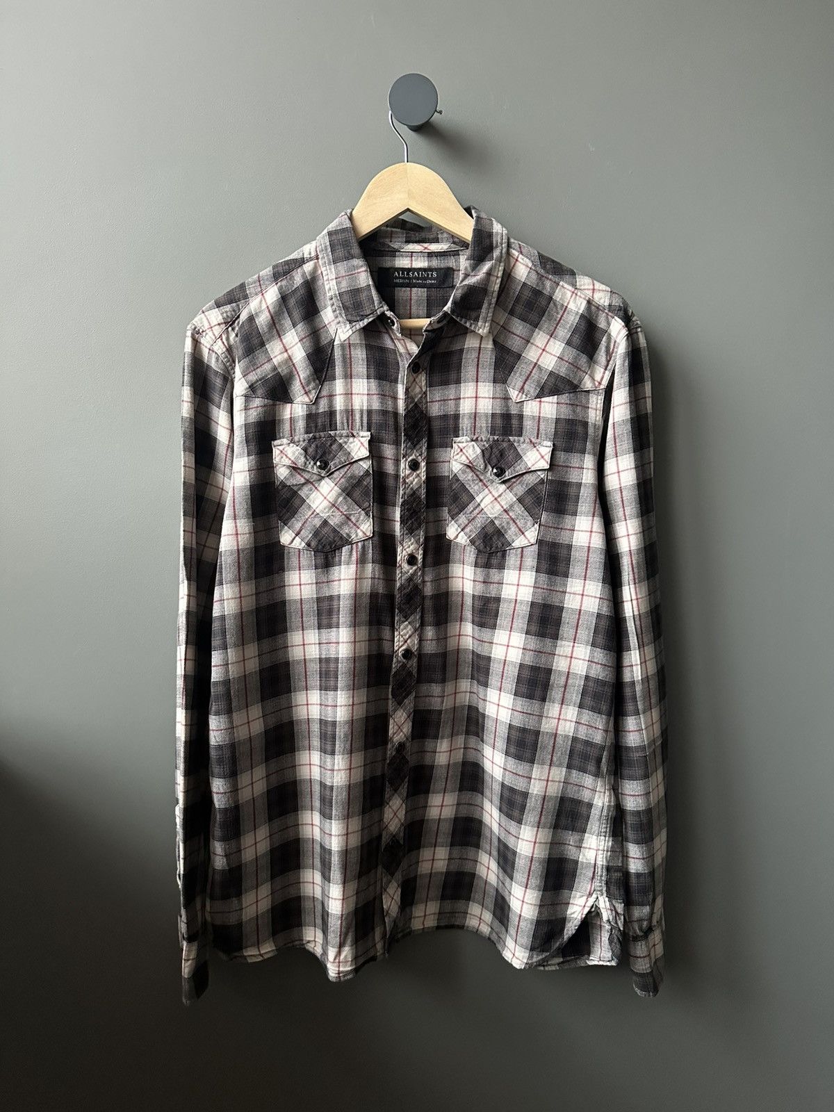 Allsaints Allsaints Western Erie LS Shirt Size M Size US M / EU 48-50 / 2 - 1 Thumbnail
