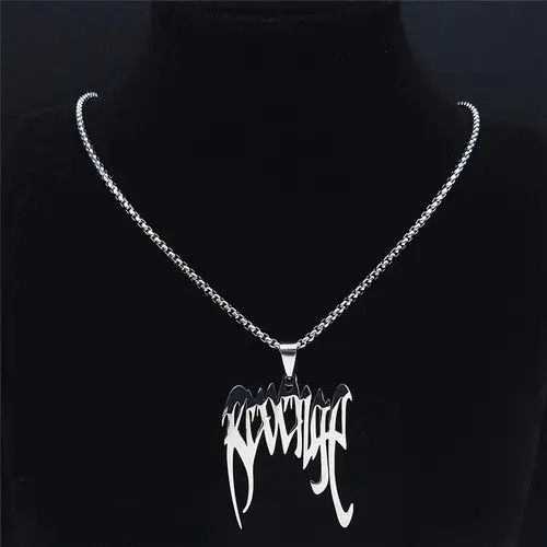 Other Silver Color Revenge Pendant Necklace Size ONE SIZE - 2 Thumbnail