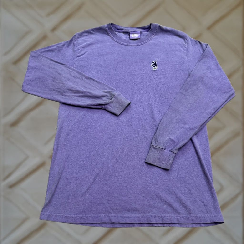 Vintage Cold World Pest Control Bunny Graphic T-Shirt Mens Small Purple Tee Size US S / EU 44-46 / 1 - 1 Thumbnail