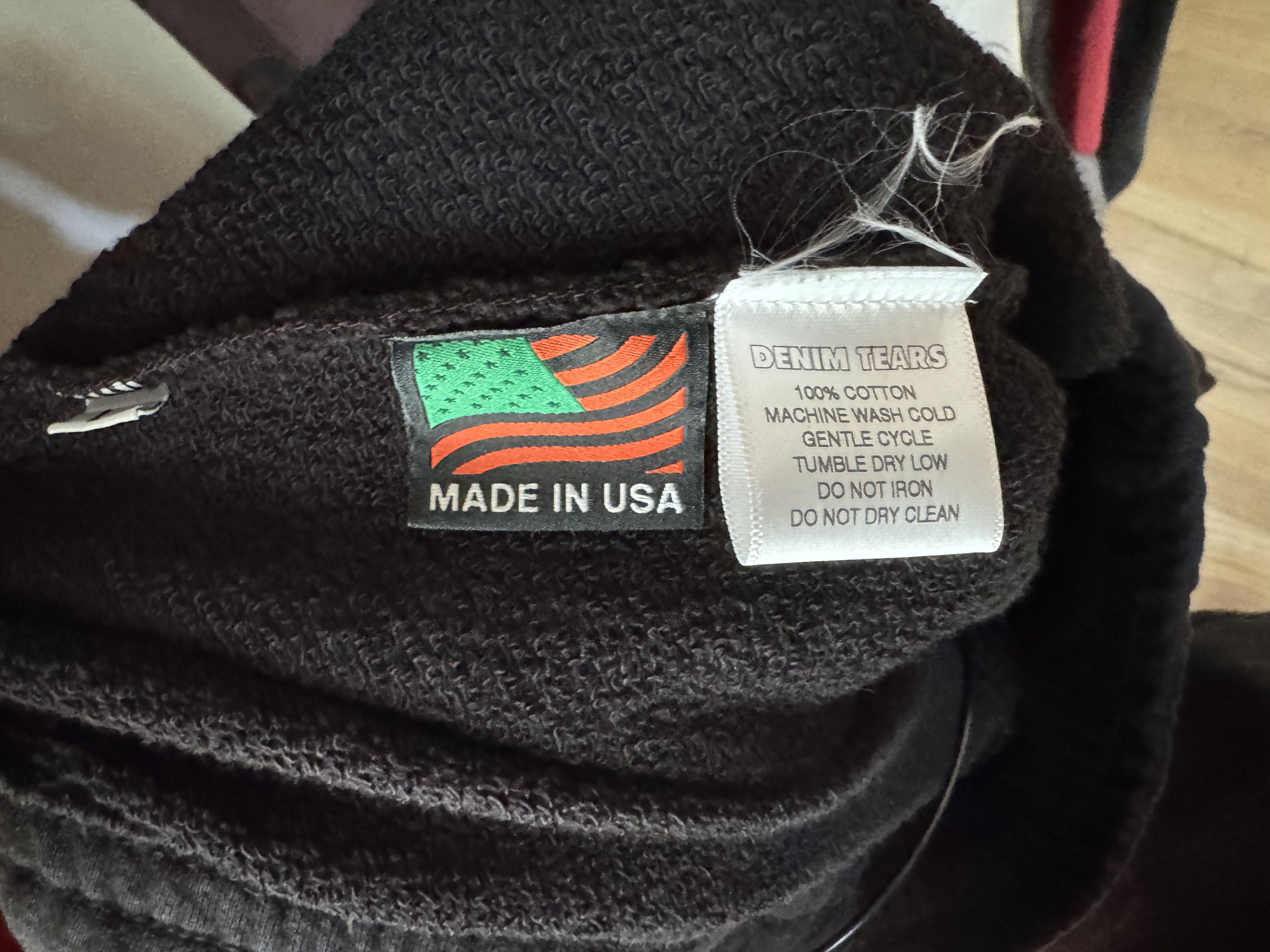 DENIM TEARS Denim Tears ADG Black Sweatpants Size US 34 / EU 50 - 5 Thumbnail