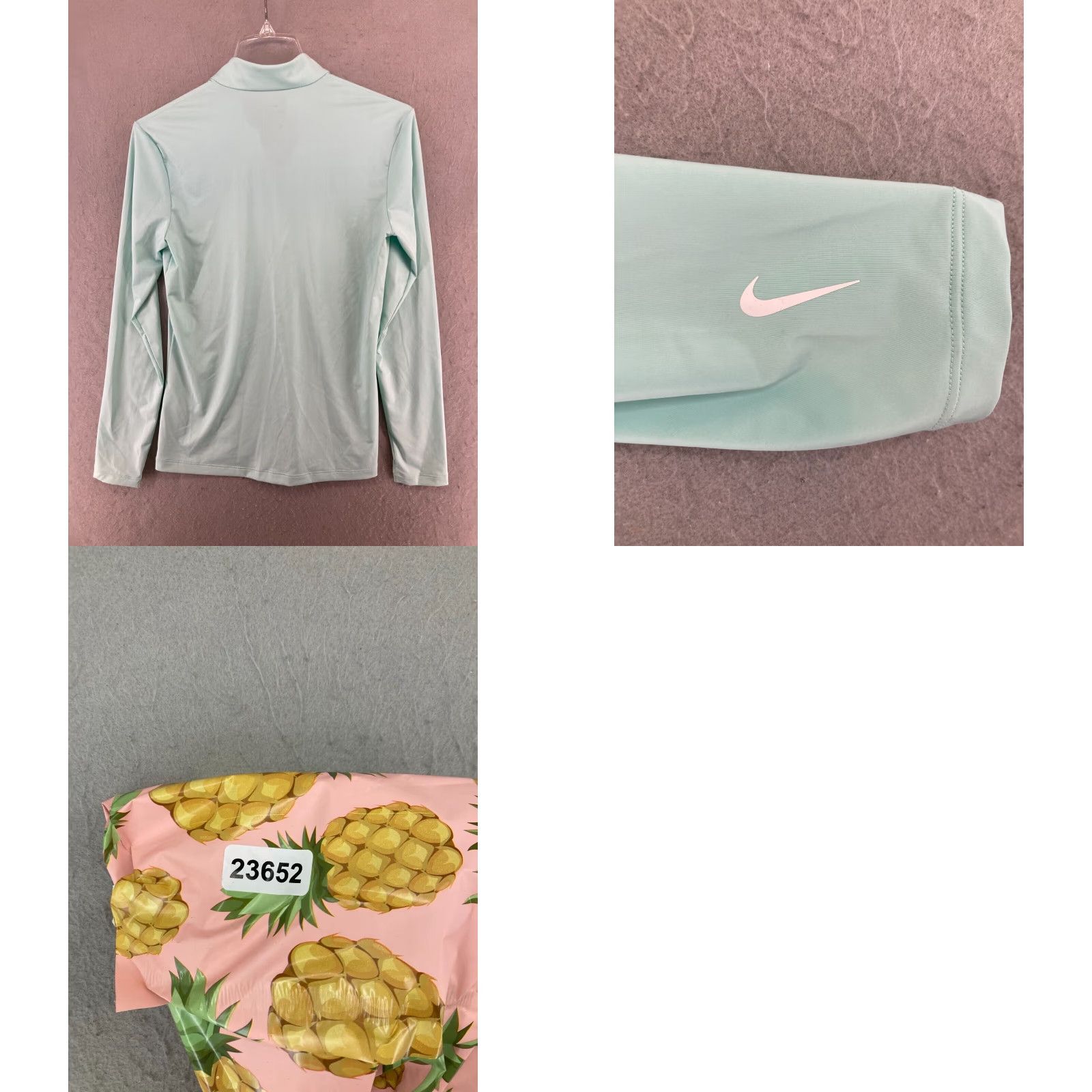 Nike Nike Dri-FIT Pullover Women’s Small Blue Nike Dri-Fit Slim Classic Outdoor Activewear - Long Sleeve Size S / US 4 / IT 40 - 8 Thumbnail