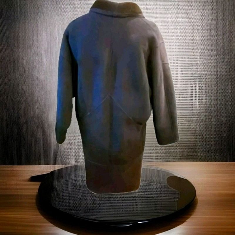 Other BEAUTIFUL UNISEX SHEARLING FUR COAT SIZE L Size L / US 10 / IT 46 - 3 Thumbnail
