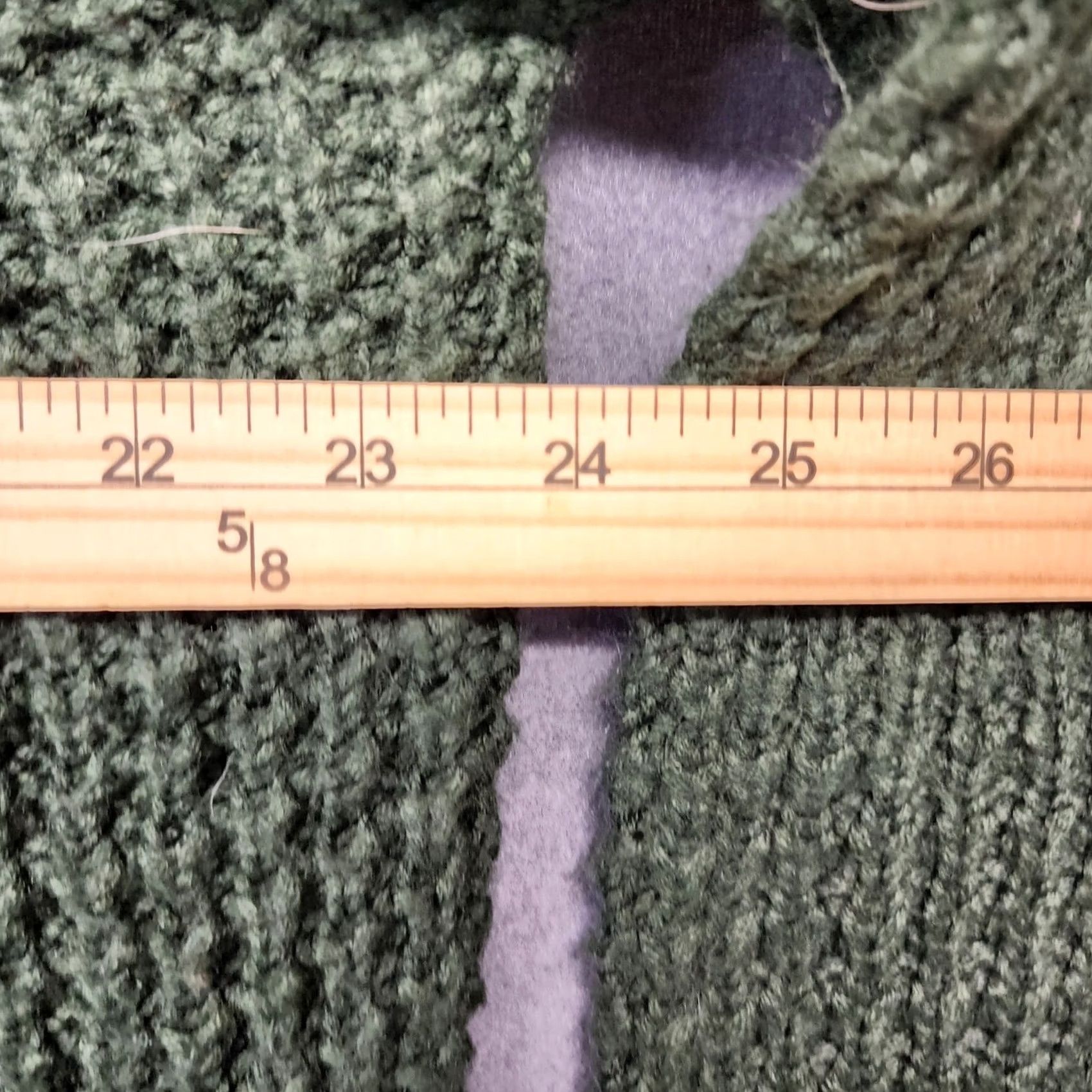 Vintage POL Sweater Womens XL Green Open Front Cardigan Knit Shawl Collar Size XL / US 12-14 / IT 48-50 - 5 Thumbnail