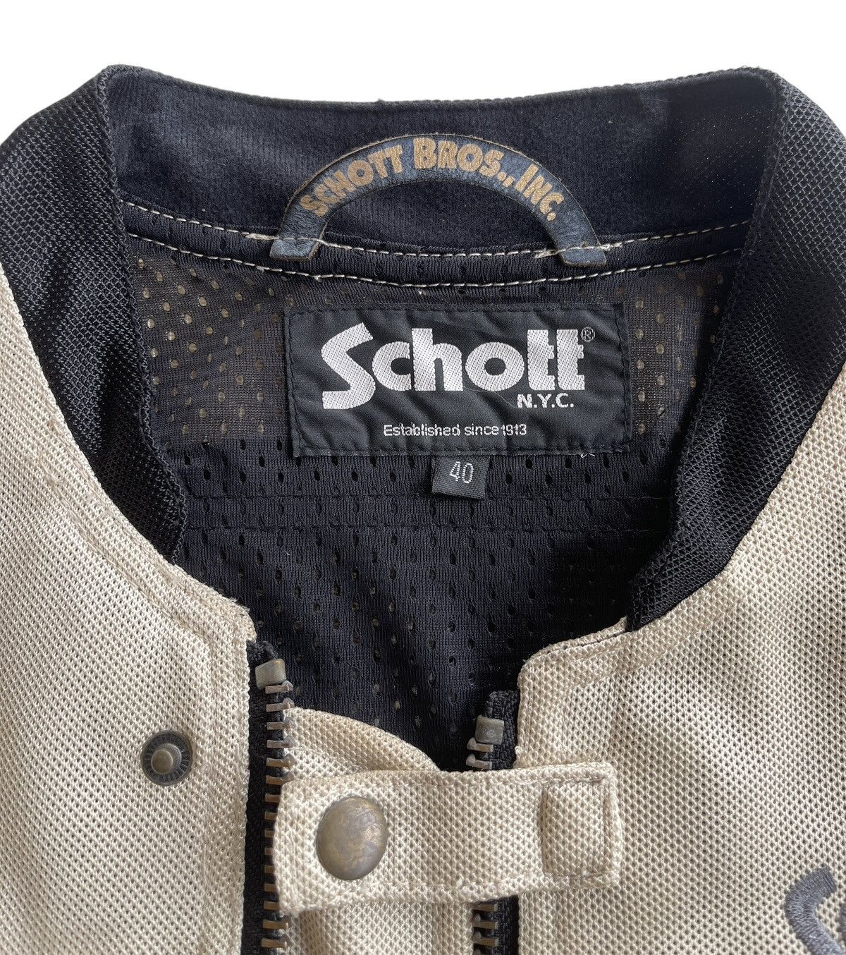 Schott Vintage Schott N.Y.C Bikers Jacket Size US L / EU 52-54 / 3 - 9 Thumbnail
