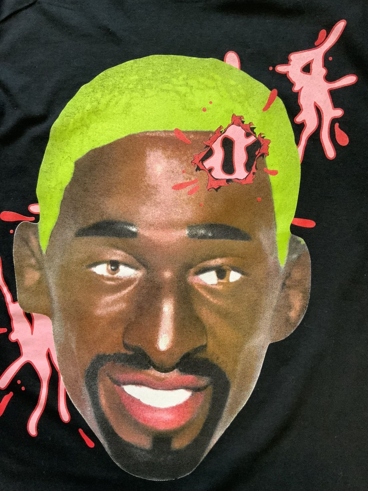 Other Dennis Rodman Green Hair NBA Basketball Big Head T-Shirt Size US S / EU 44-46 / 1 - 5 Thumbnail