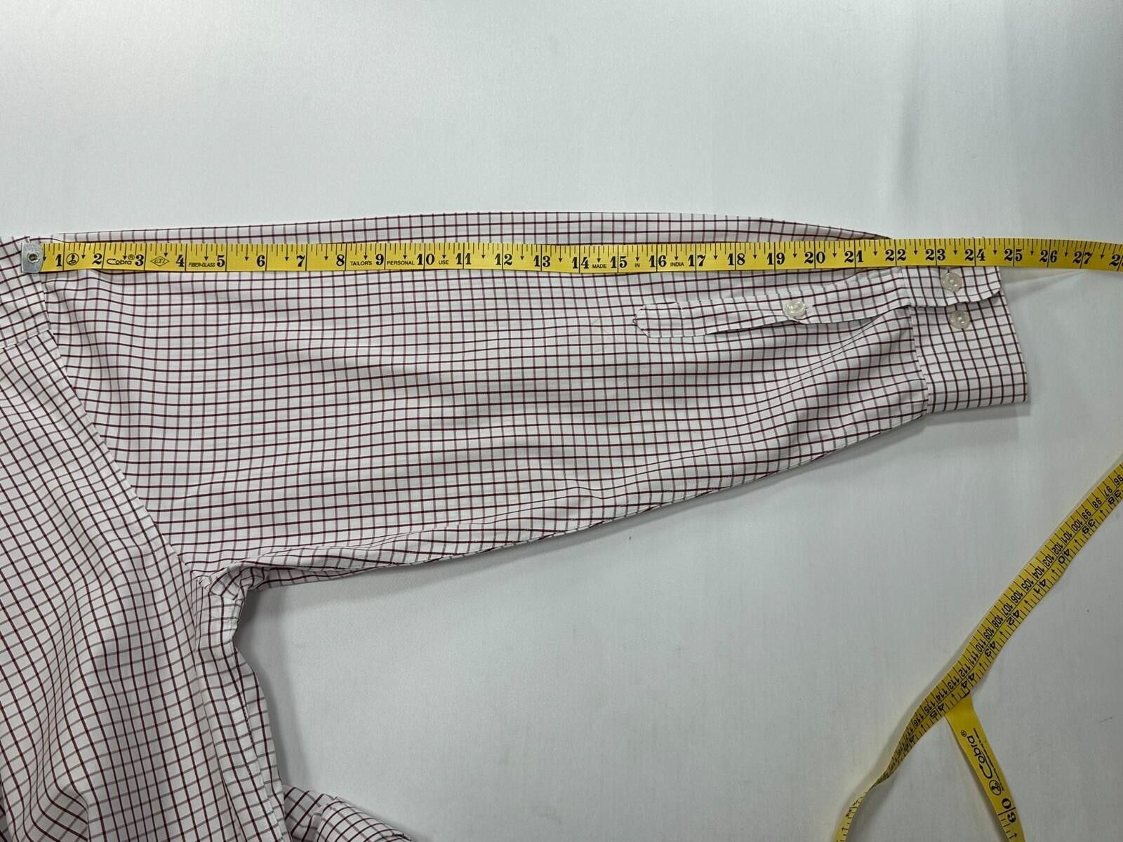 Orvis Orvis Checked 100% Cotton Oxford Button Up Red Mens XL Size US XL / EU 56 / 4 - 6 Thumbnail