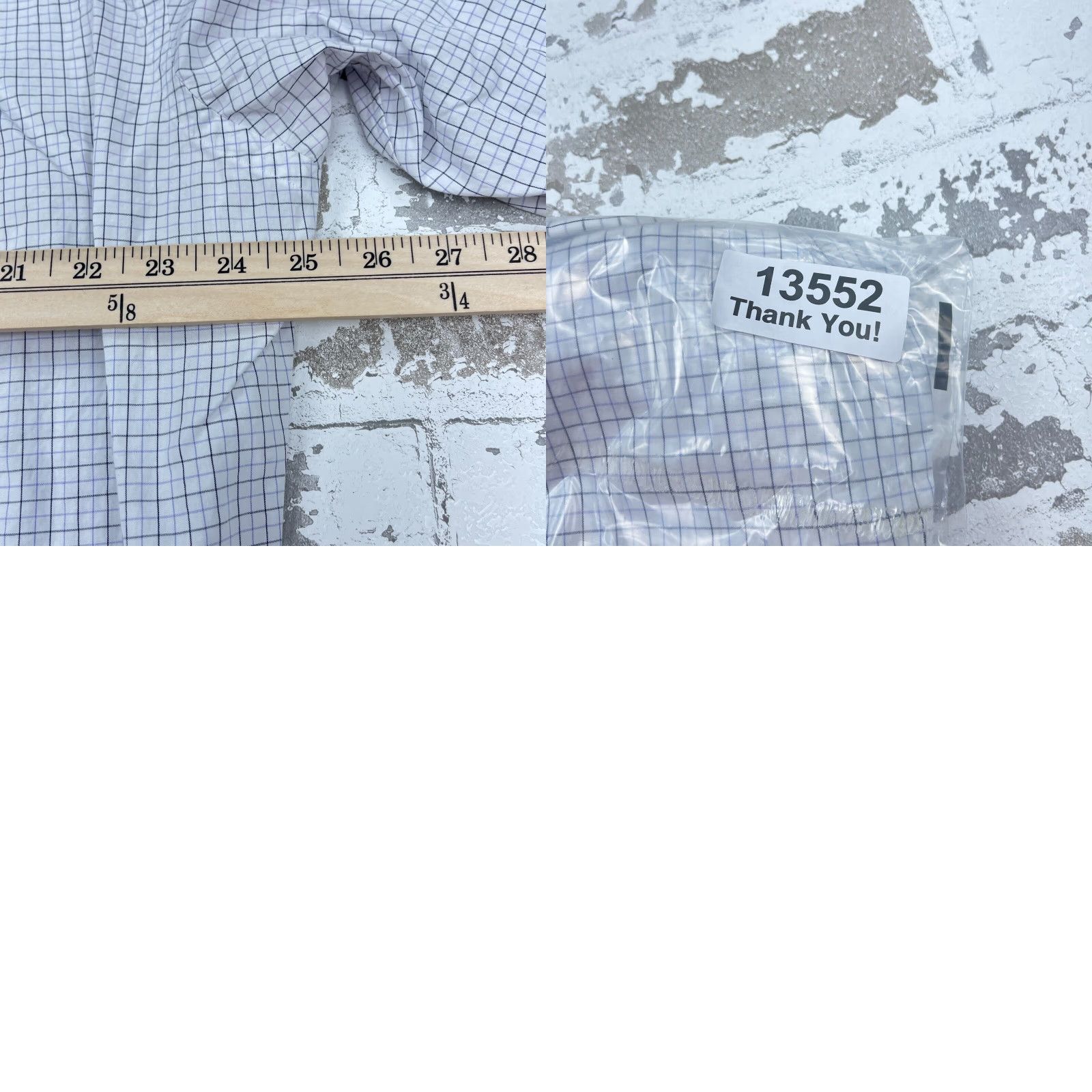 Ralph Lauren Ralph Lauren Shirt Men 16.5 32 White Blue Pony Button-Up Yarmouth Tattersall PP* Size US XL / EU 56 / 4 - 8 Thumbnail
