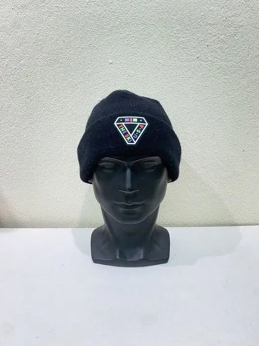 Vintage The Ski USA Small Logo Beanie Hat Size ONE SIZE - 2 Thumbnail