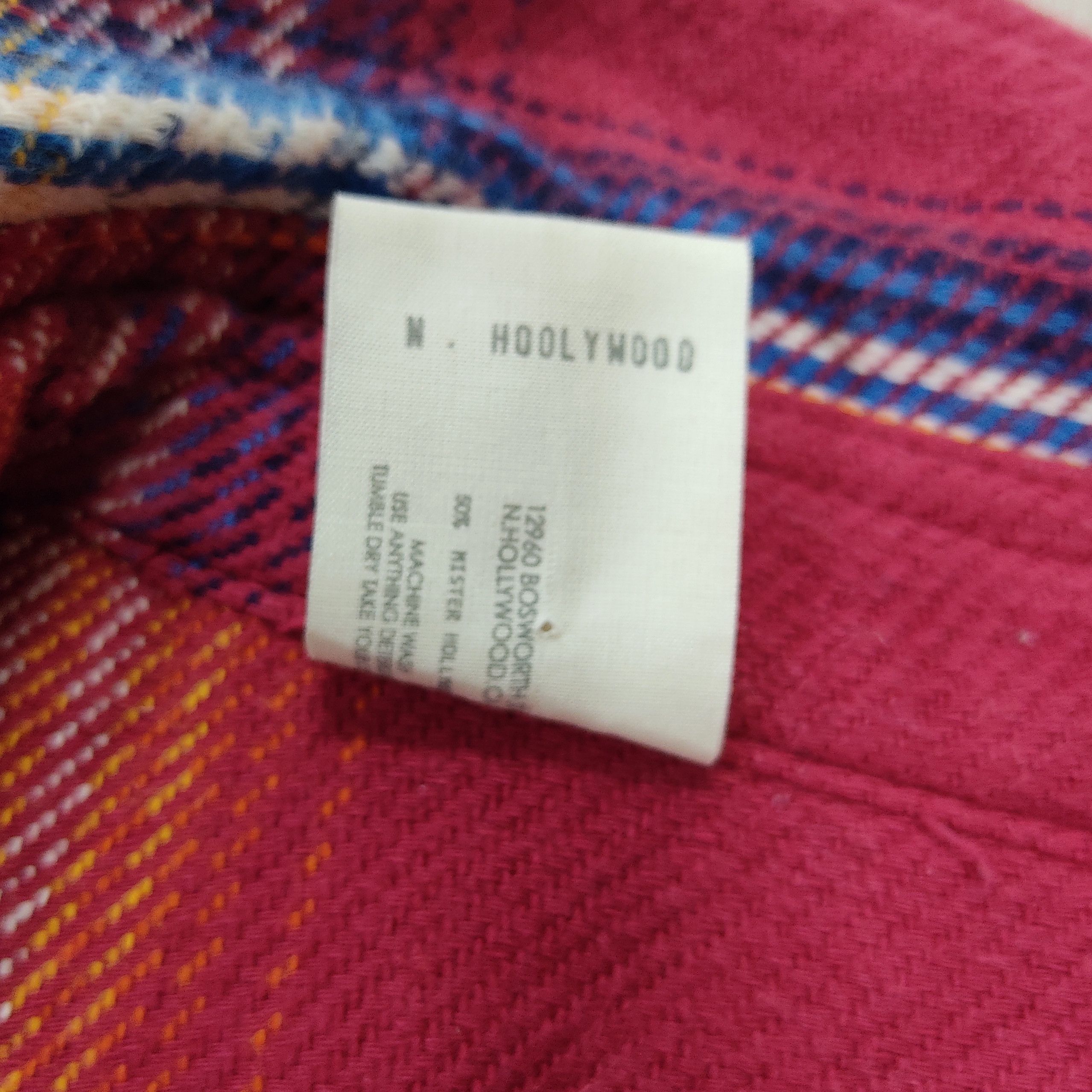 N.Hoolywood N.Hoolywood Plaid Flannel Shirts Size US L / EU 52-54 / 3 - 6 Thumbnail