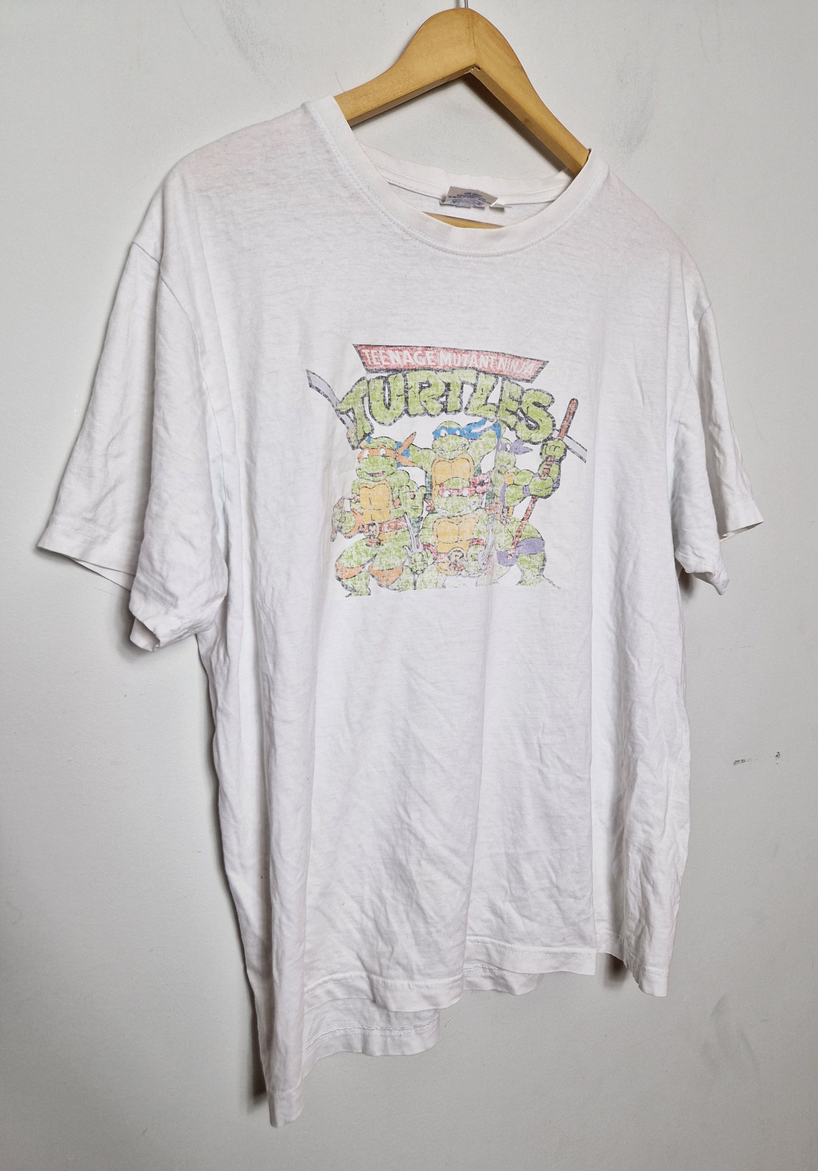 Anime × Cartoon Network × Vintage vintage Ninja Turtles Raphael tee Size US L / EU 52-54 / 3 - 3 Thumbnail