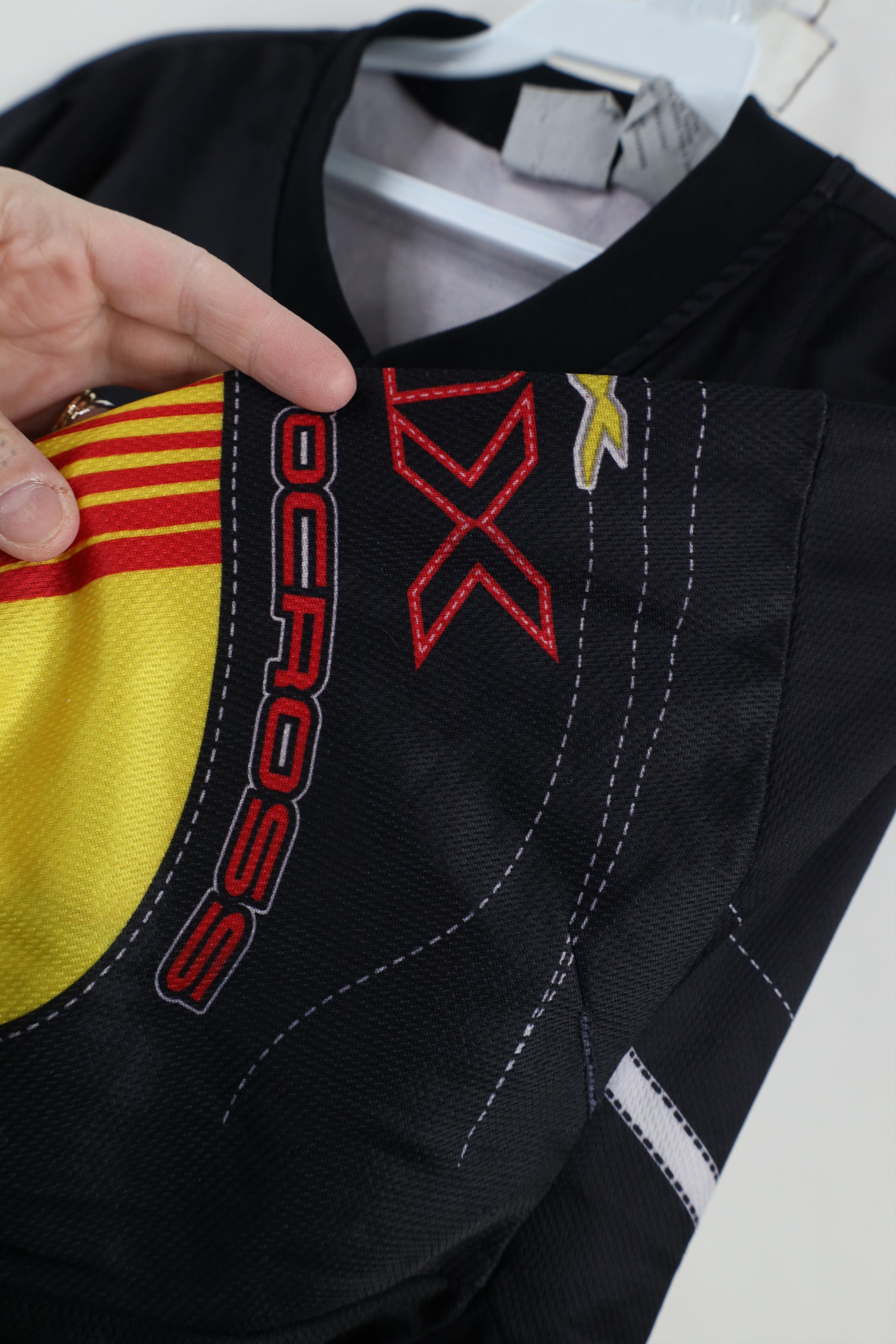 Vintage Vintage 90s Y2K Streetwear Long Sleeve Motocross Jersey Size US L / EU 52-54 / 3 - 5 Thumbnail