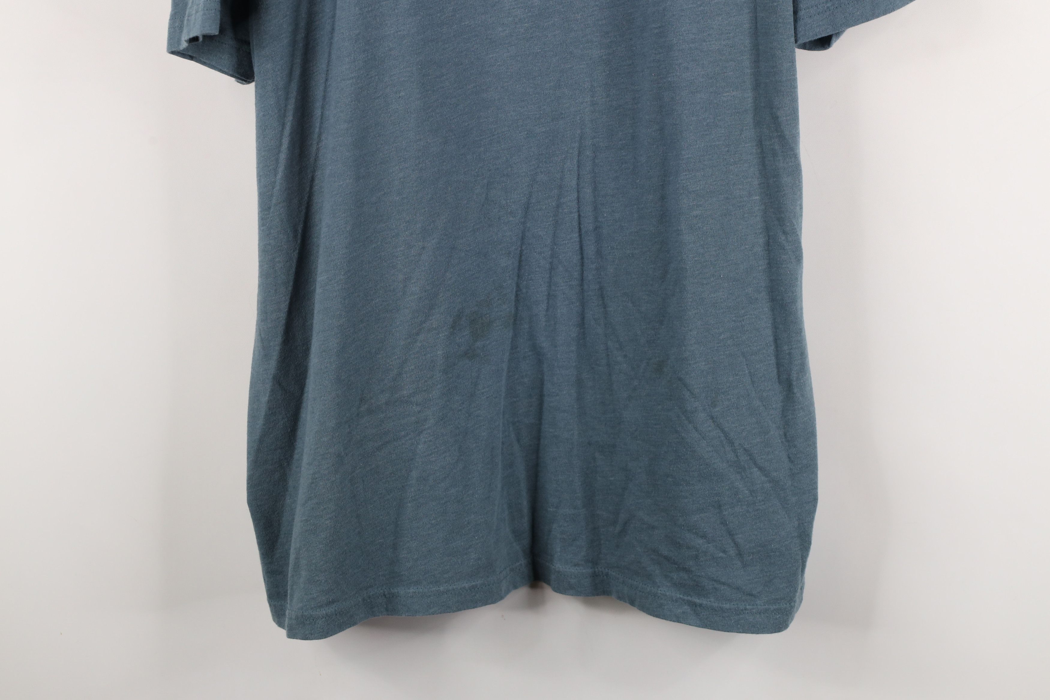 Vintage Vintage Streetwear Week Skull Skeleton T-Shirt Steel Blue Size US XL / EU 56 / 4 - 3 Thumbnail