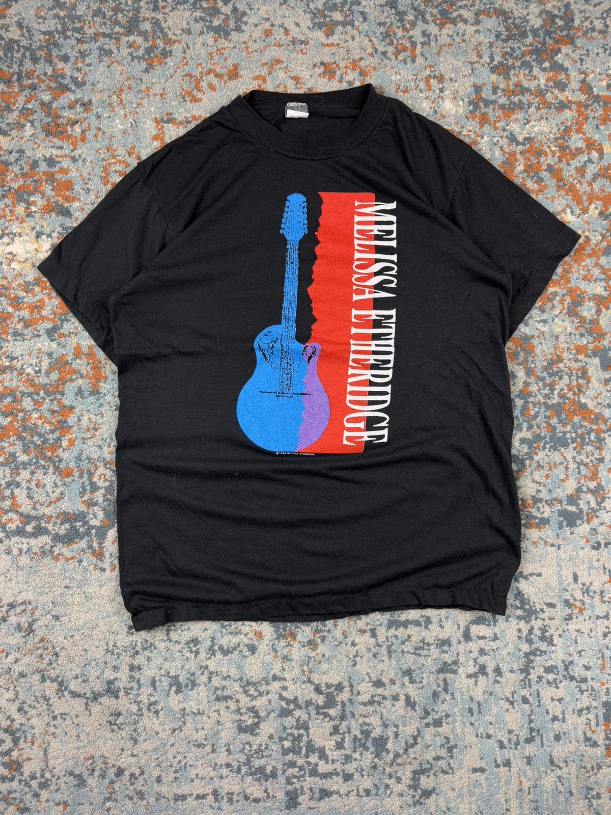 Band Tees × Vintage Rare Vintage 1989 Melissa Etheridge graphic band tee Size US M / EU 48-50 / 2 - 1 Thumbnail