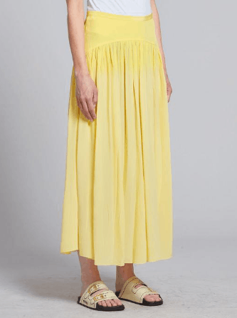 Marni o1srvl11e0624 Skirt in Yellow Size 26" / US 2 / IT 38 - 4 Thumbnail
