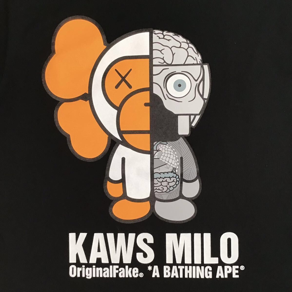 Bape × Kaws × Original Fake BAPE × Original Fake KAWS MILO companion T-shirt APE NIGO Size US S / EU 44-46 / 1 - 2 Thumbnail