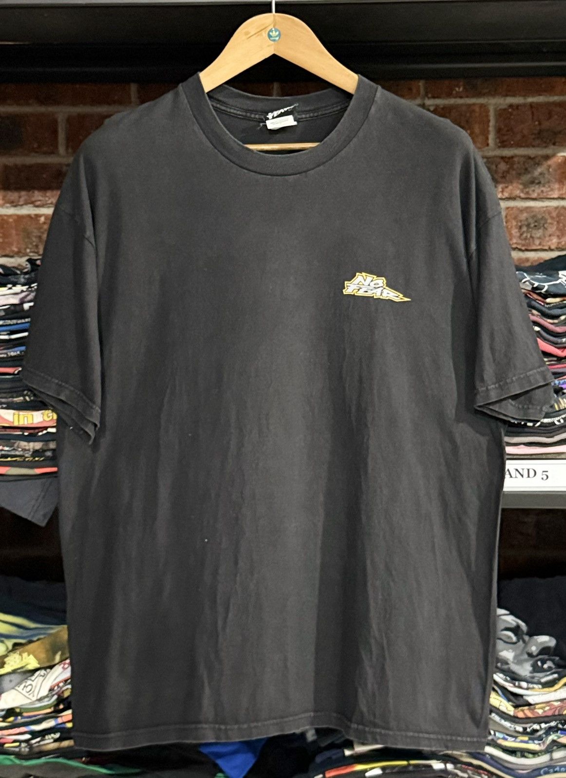 No Fear × Vintage Vintage No Fear Skateboard Wording Faded Tee Size US XL / EU 56 / 4 - 2 Thumbnail