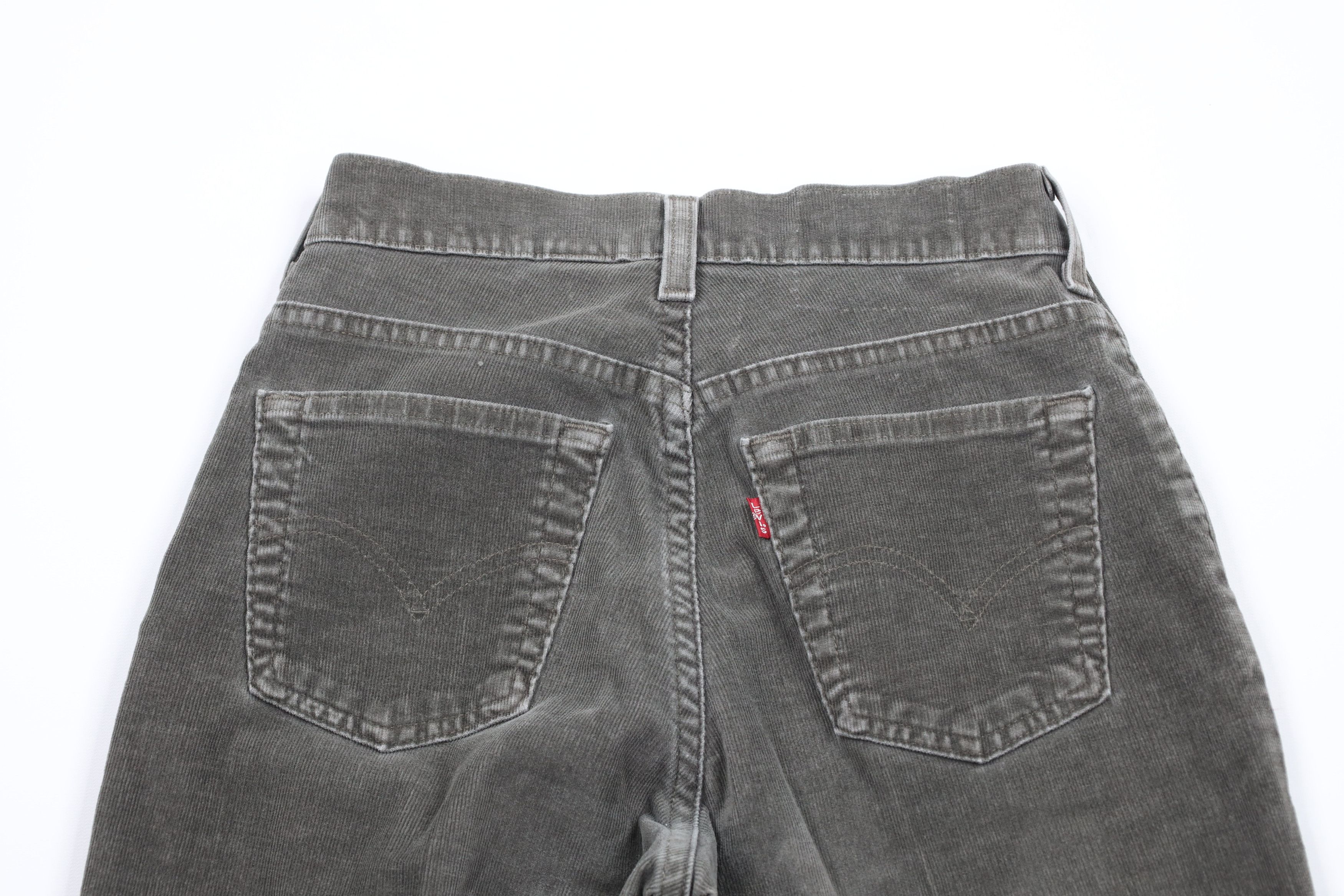 Levi's × Vintage Vintage Y2K 2000 Levis 550 Tapered Leg Corduroy Pants USA Size 27" / US 4 / IT 40 - 11 Thumbnail