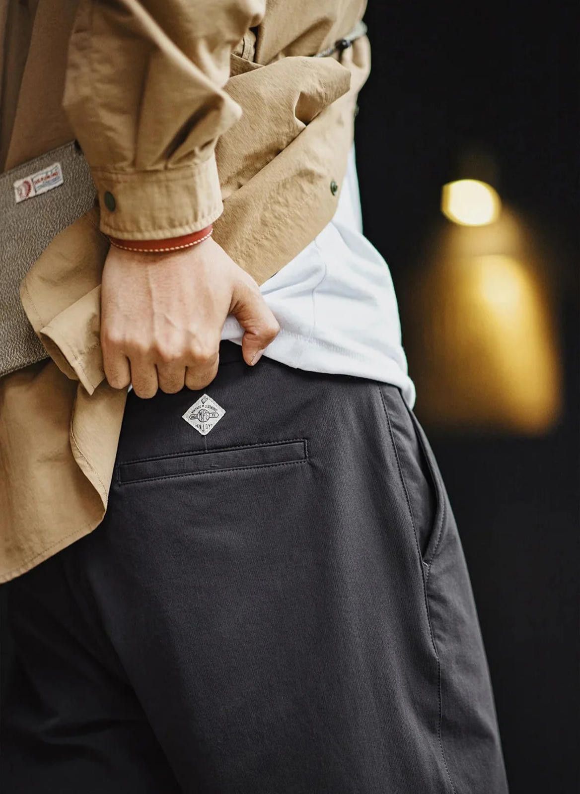 Other Crease-Resistant Tapered Pants Size US 32 / EU 48 - 4 Thumbnail