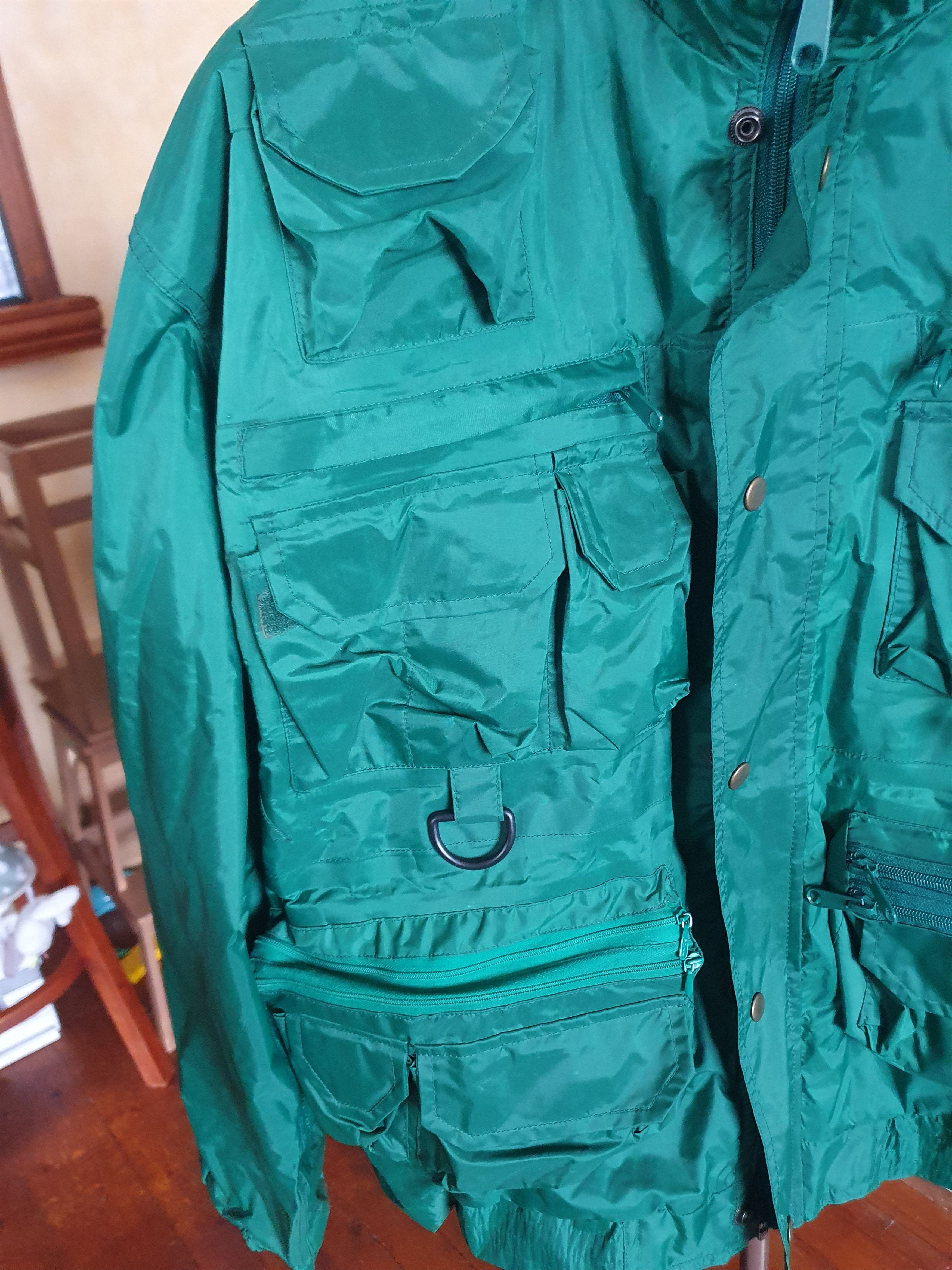 Vintage Hodgman Vintage Outdoor Utility Fisherman Hunter Jacket Size US L / EU 52-54 / 3 - 8 Thumbnail