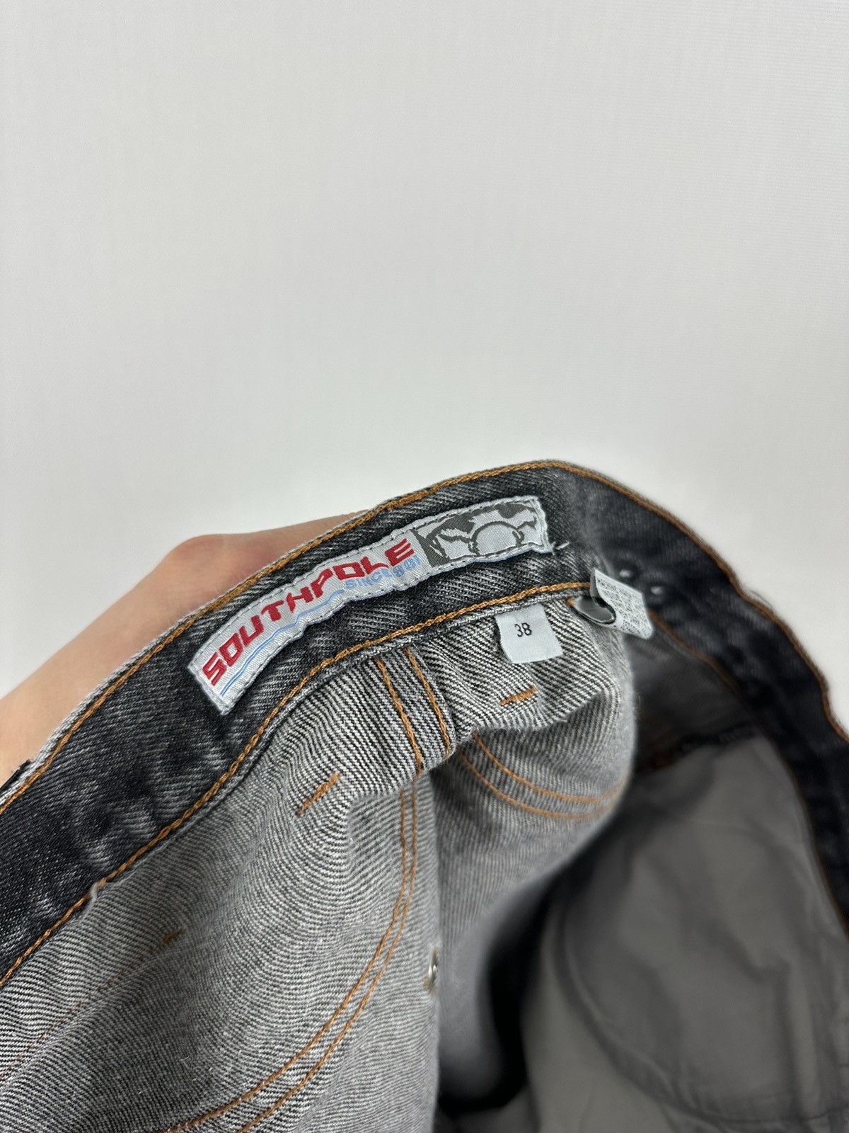 Southpole VTG Y2K Southpole Jeans Mens 38x29 Blue Baggy Acid Wash Moto Size US 38 / EU 54 - 14 Thumbnail