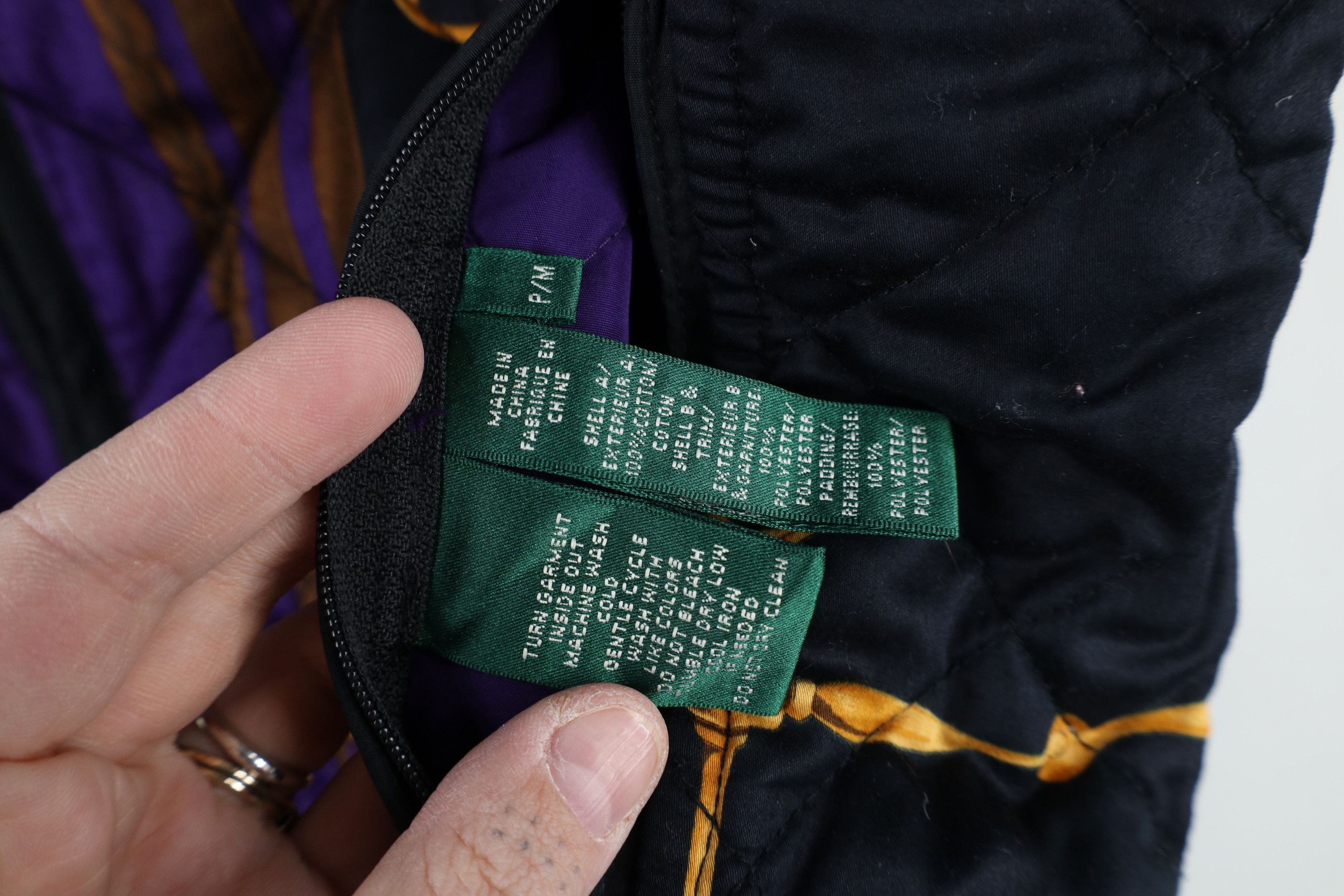 Ralph Lauren × Vintage Vintage 90s Ralph Lauren Quilted Reversible Vest Jacket Size M / US 6-8 / IT 42-44 - 4 Thumbnail
