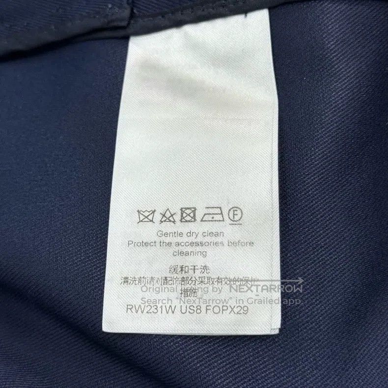 Louis Vuitton Louis Vuitton Navy blue presbyopic leather marked semi-she Size US 42 / EU 58 - 6 Thumbnail