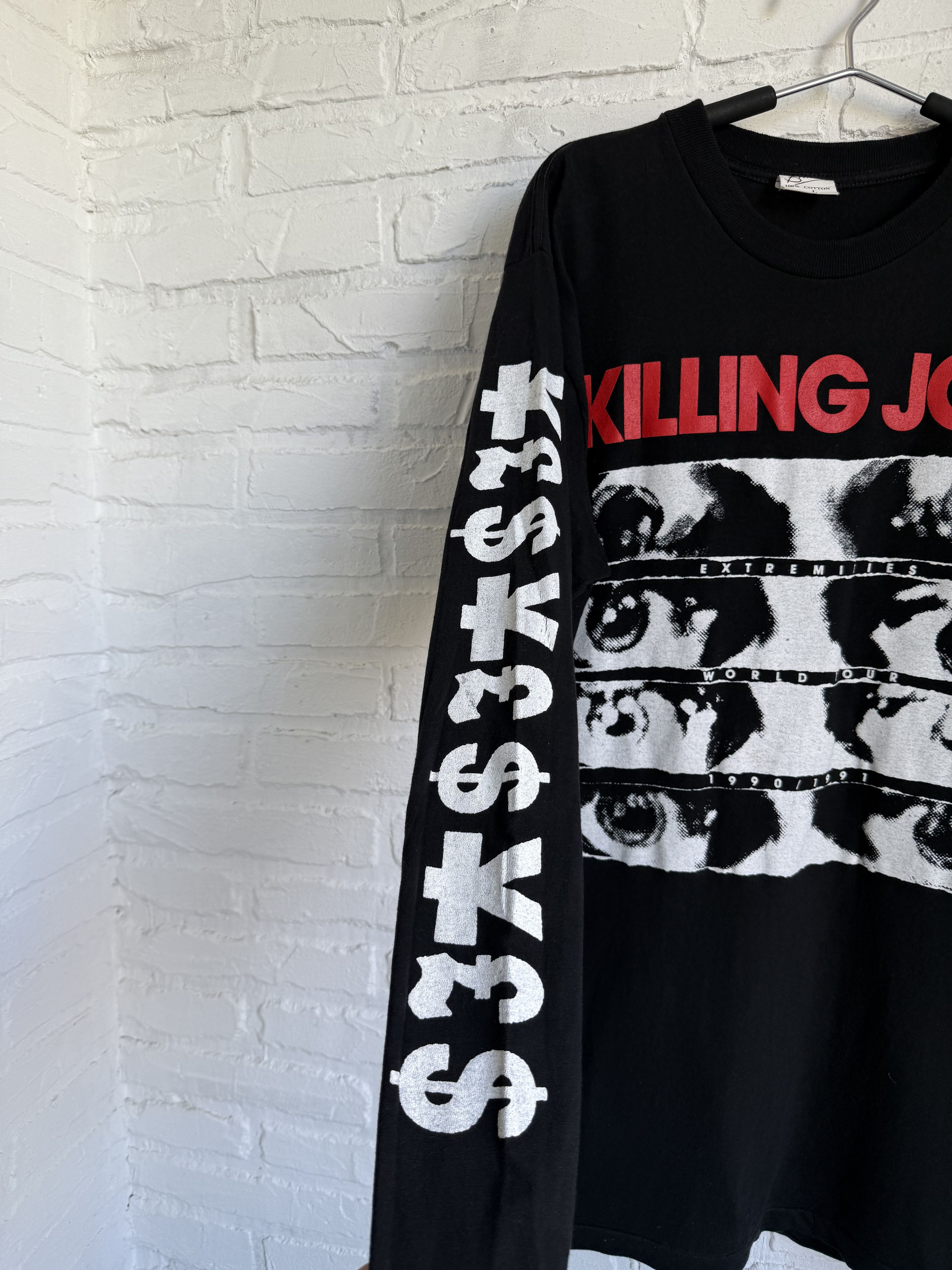 Band Tees RARE Vintage 90s Killing Joke Extremities T-shirt Size US L / EU 52-54 / 3 - 6 Thumbnail
