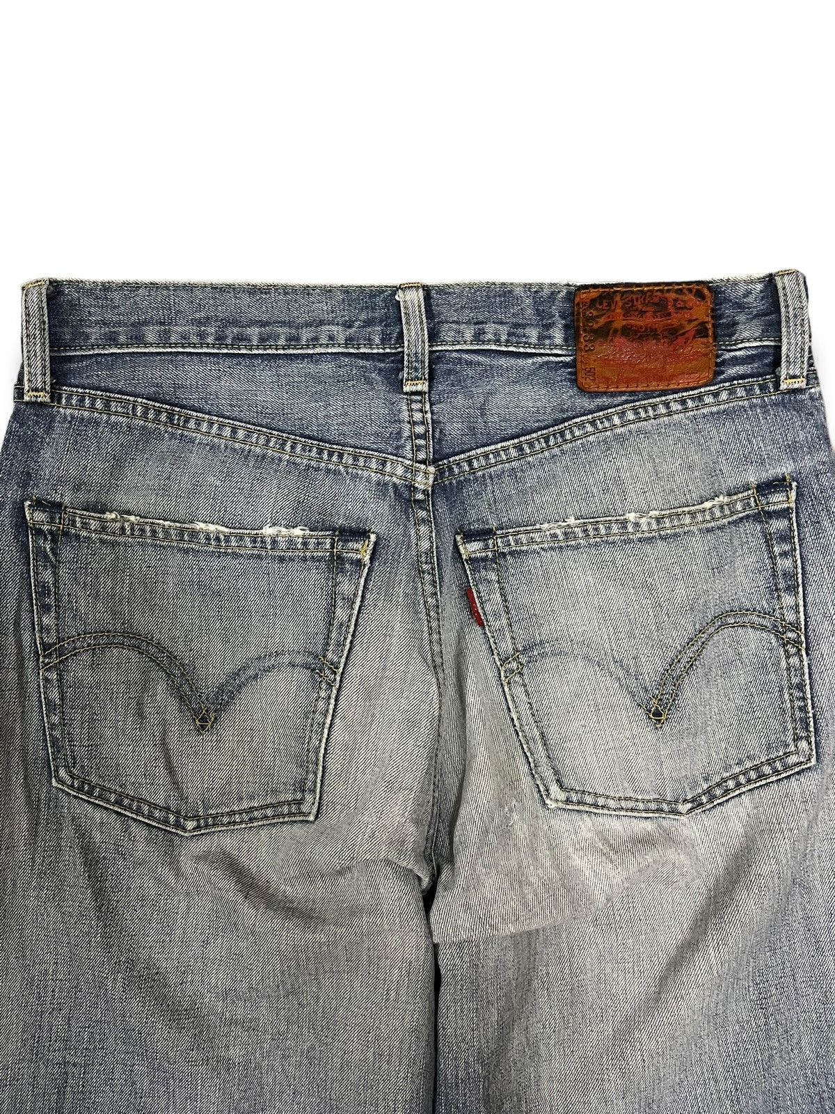 Levi's Vintage 90s Levis 502 Light Wash Distressed Baggy Jeans Size US 32 / EU 48 - 7 Thumbnail