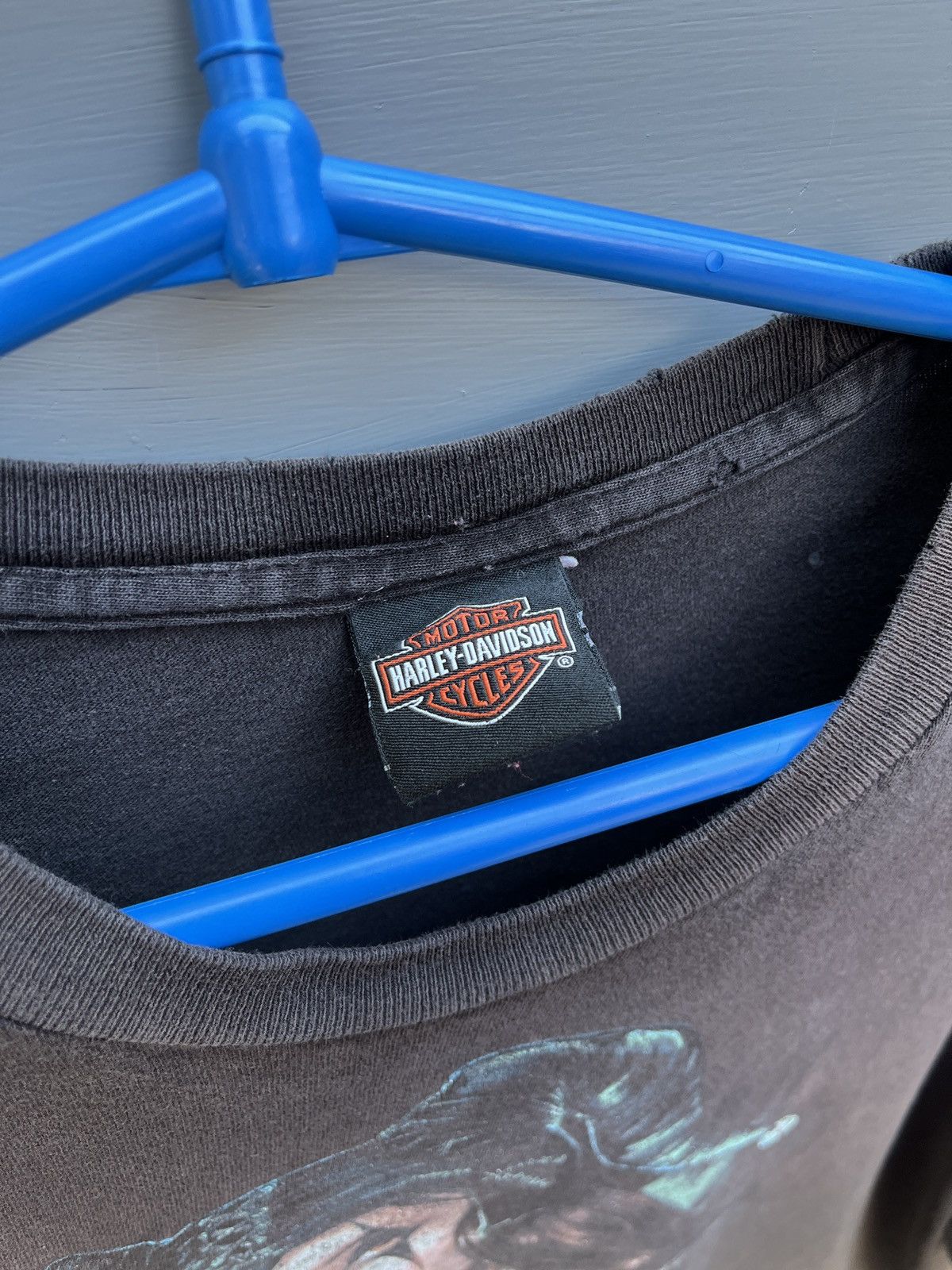 Harley Davidson Vintage Harley Davidson South Africa Faded Trashed Cape Town Size US XL / EU 56 / 4 - 5 Thumbnail