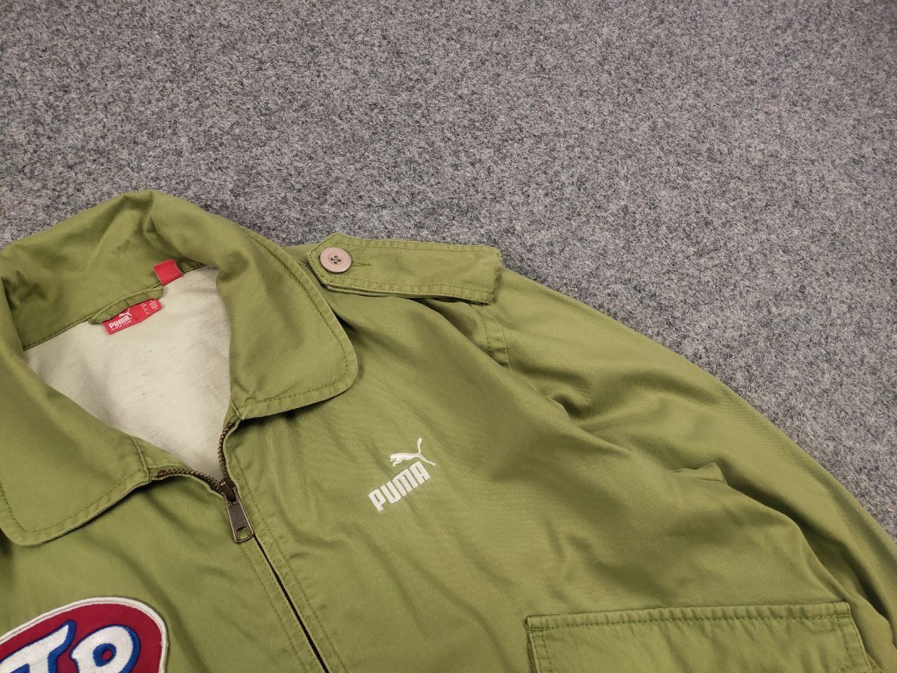 Puma Rare Vintage Richard Petty Puma Dodge STP Logo Green Jacket Size US M / EU 48-50 / 2 - 9 Thumbnail