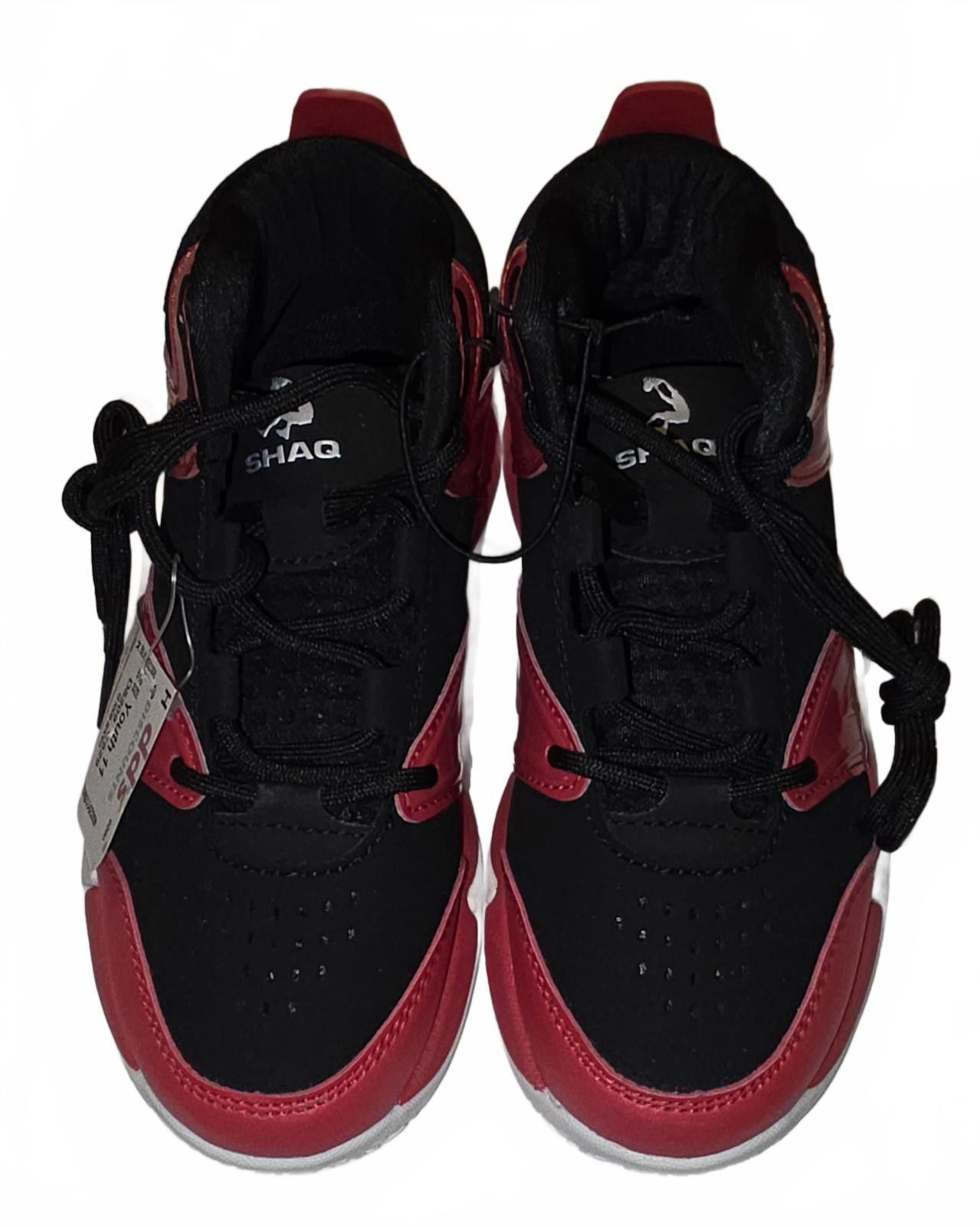 Paul & Shark Youth Size 11 Shaq Red and Black Athletic Sneakers Size US 5 / EU 37 - 6 Thumbnail