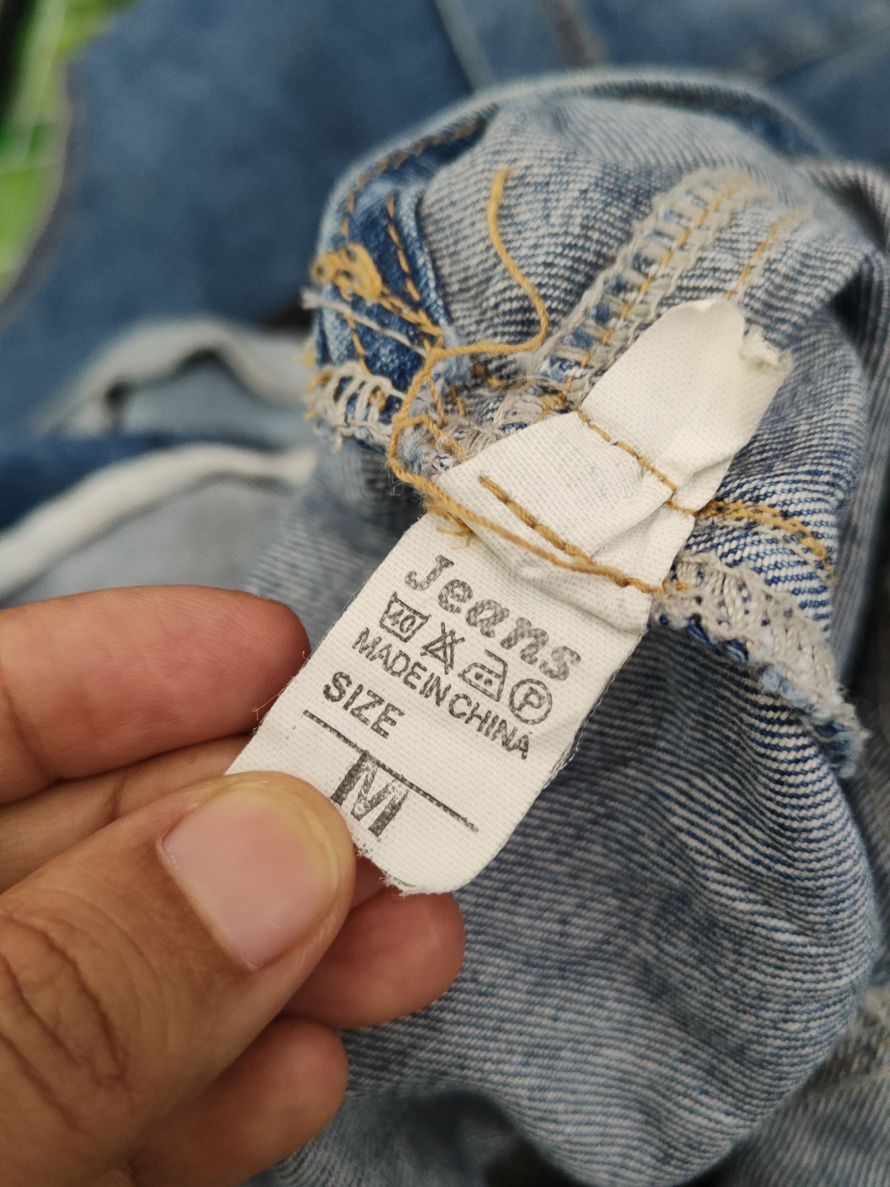 Japanese Brand × Vintage Vintage DY Blue Denim Shortall Jumpsuits Size 33" - 13 Thumbnail