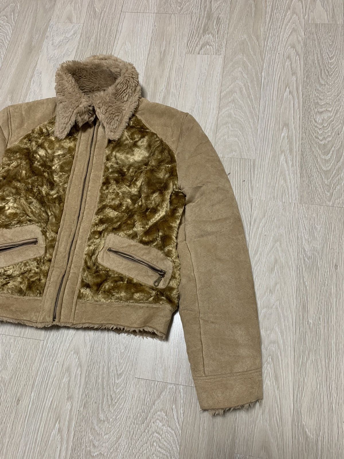 20471120 × Jean Paul Gaultier × Vintage Vintage faux fur jacket Size M / US 6-8 / IT 42-44 - 3 Thumbnail