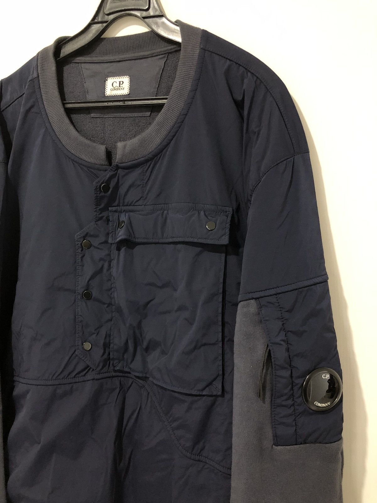 C.P. Company NYLON MEATAL MA-1 DETAIL DECONSTRUCTED SWEATSHIRTS Size US XXL / EU 58 / 5 - 3 Thumbnail