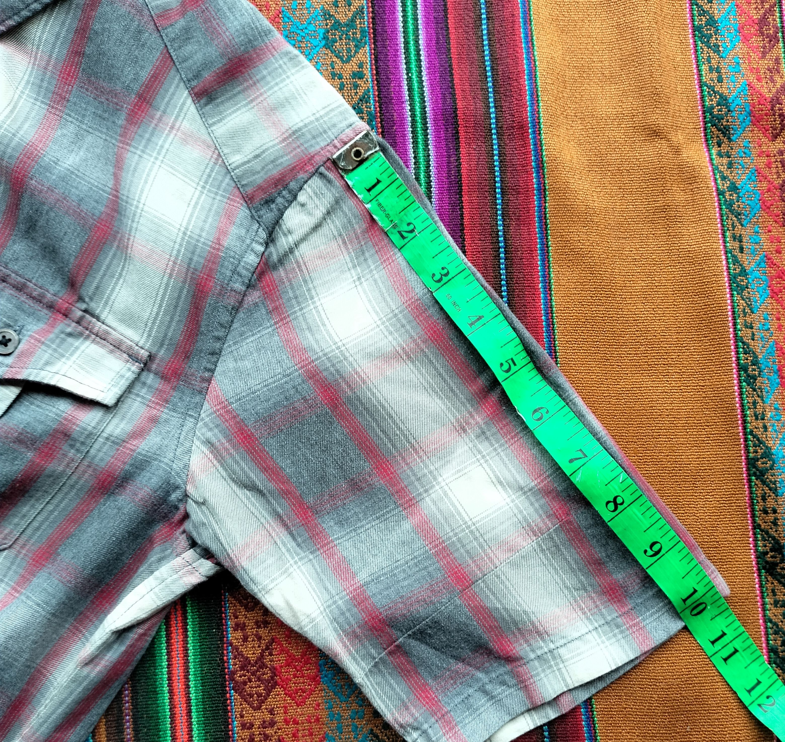 Japanese Brand Undercover for uniqlo 4 pocket plaid ss shirt Size US S / EU 44-46 / 1 - 12 Thumbnail