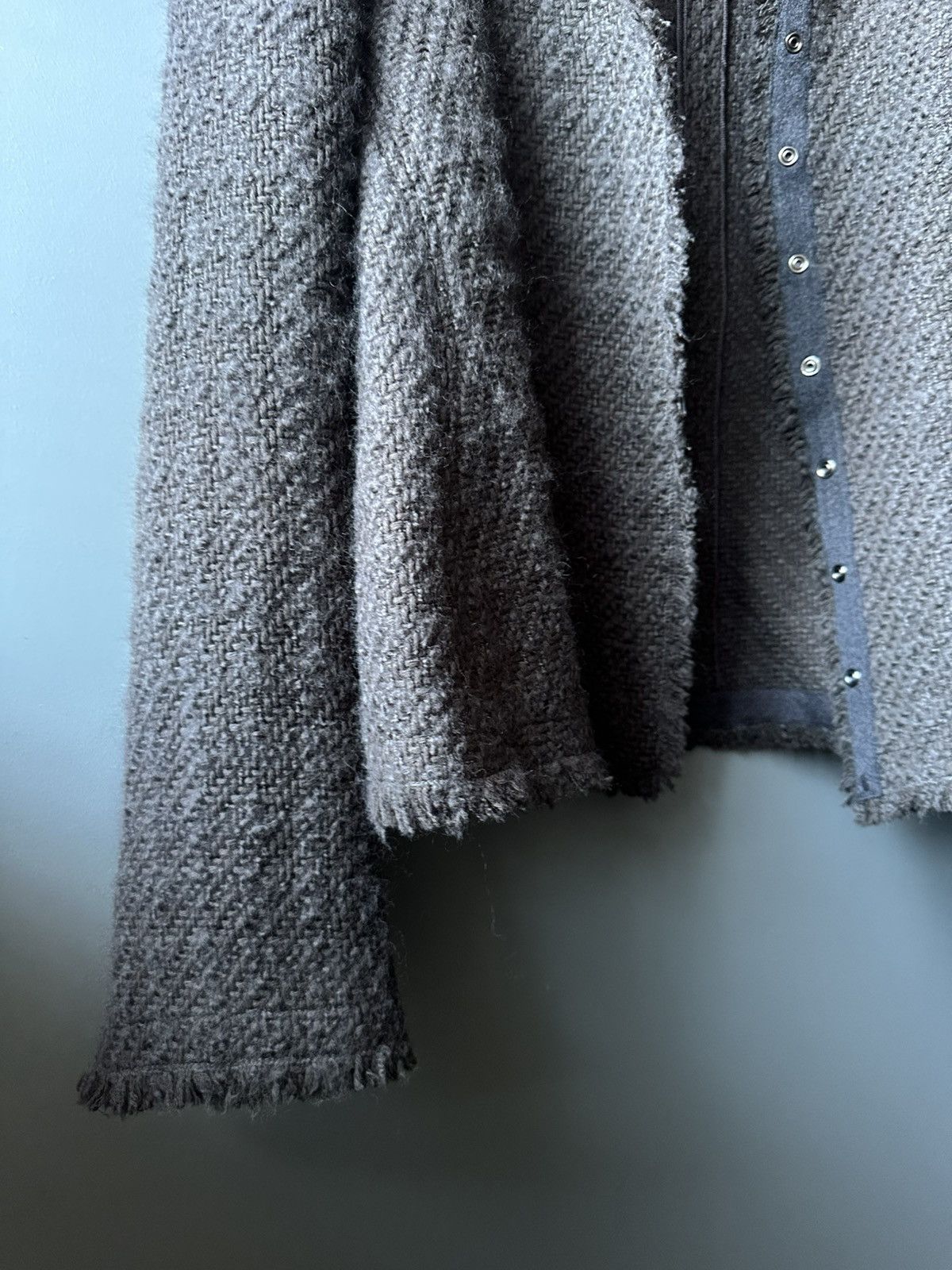 Armani Collezioni Armani Collezioni Knit Blazer Jacket Italy Size L / US 10 / IT 46 - 6 Thumbnail