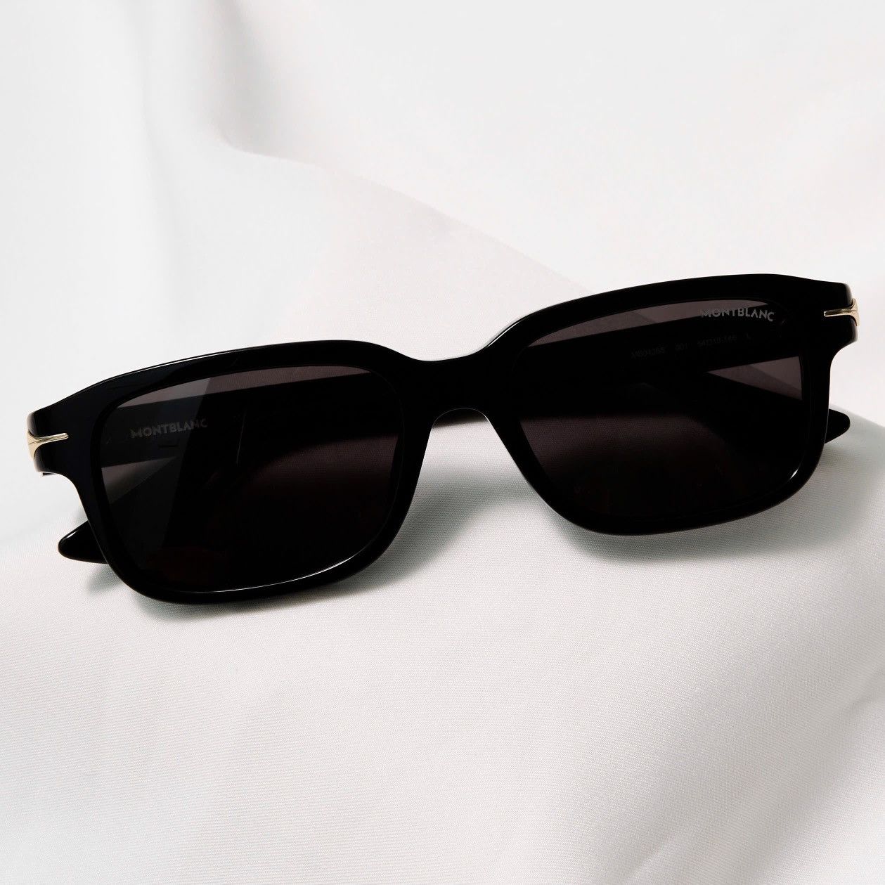 Montblanc MONTBLANC MB0436S 001 SUNGLASSES Size ONE SIZE - 6 Thumbnail