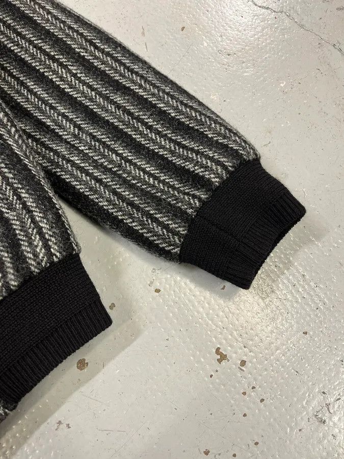 Saint Laurent Paris Saint Laurent Grey Wool Teddy Bomber Jacket Size US S / EU 44-46 / 1 - 4 Thumbnail