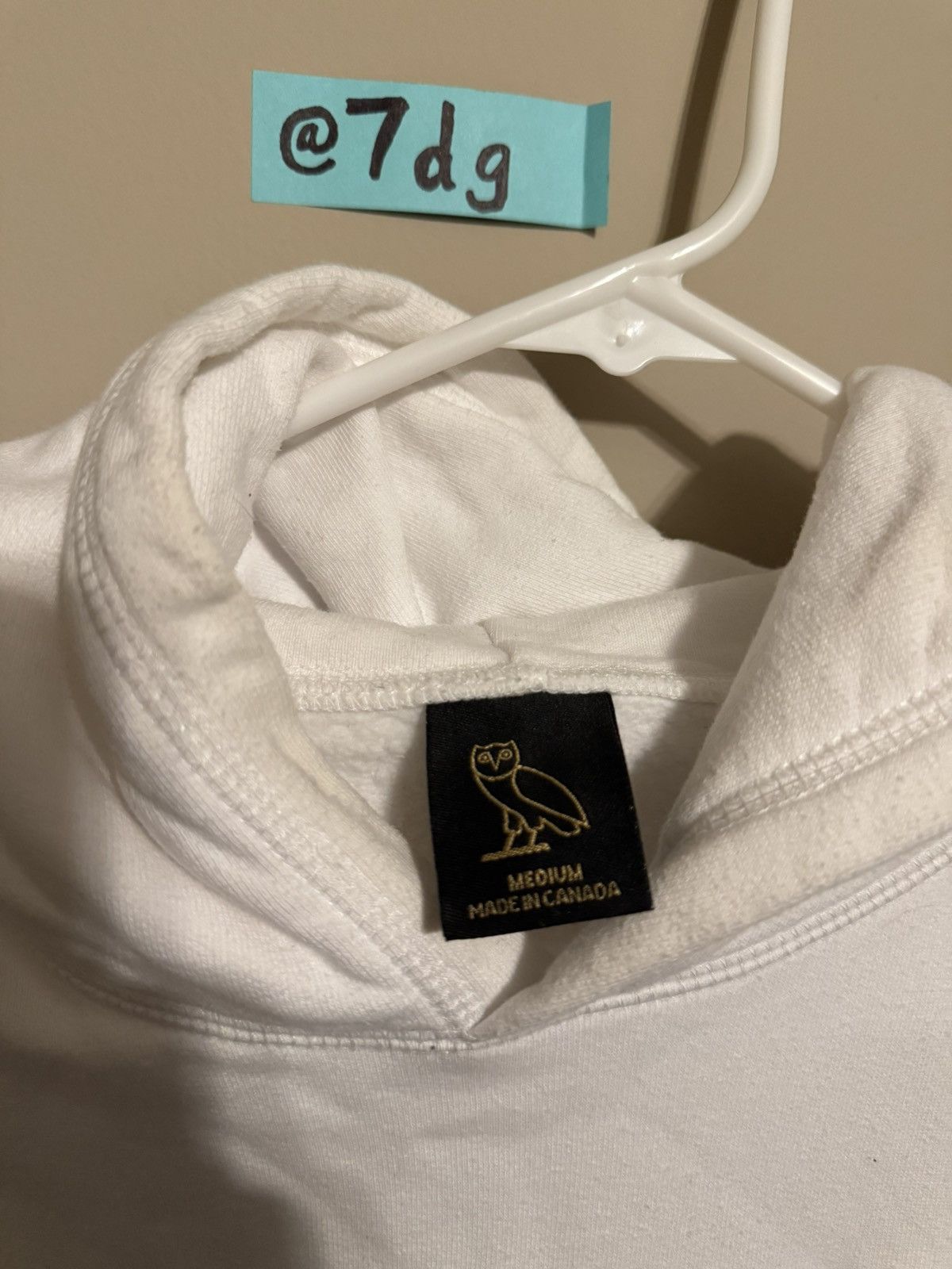 October's Very Own OVO Chenille Hoodie Size US M / EU 48-50 / 2 - 4 Thumbnail