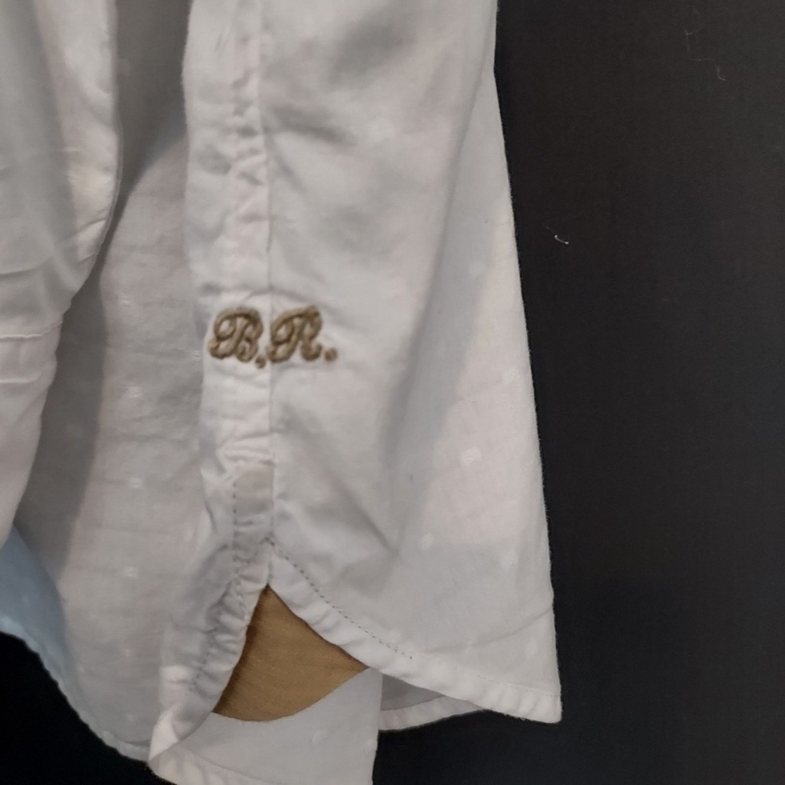 Banana Republic Banana Republic Heritage Slim Fit White Button Up Shirt Size US L / EU 52-54 / 3 - 12 Thumbnail