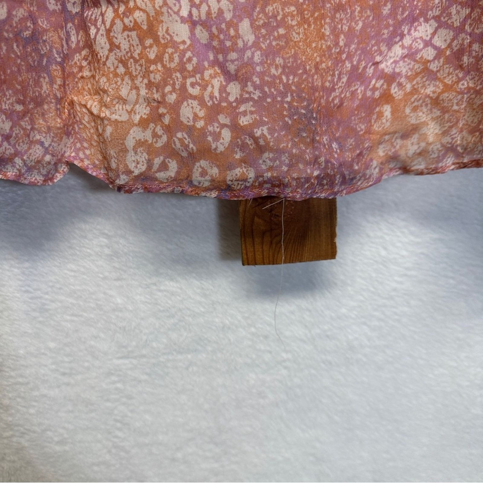 BB Dakota BB Dakota Dreams Are Made Of Tie Dye Short Sleeve Ruffle Top Size M / US 6-8 / IT 42-44 - 9 Thumbnail