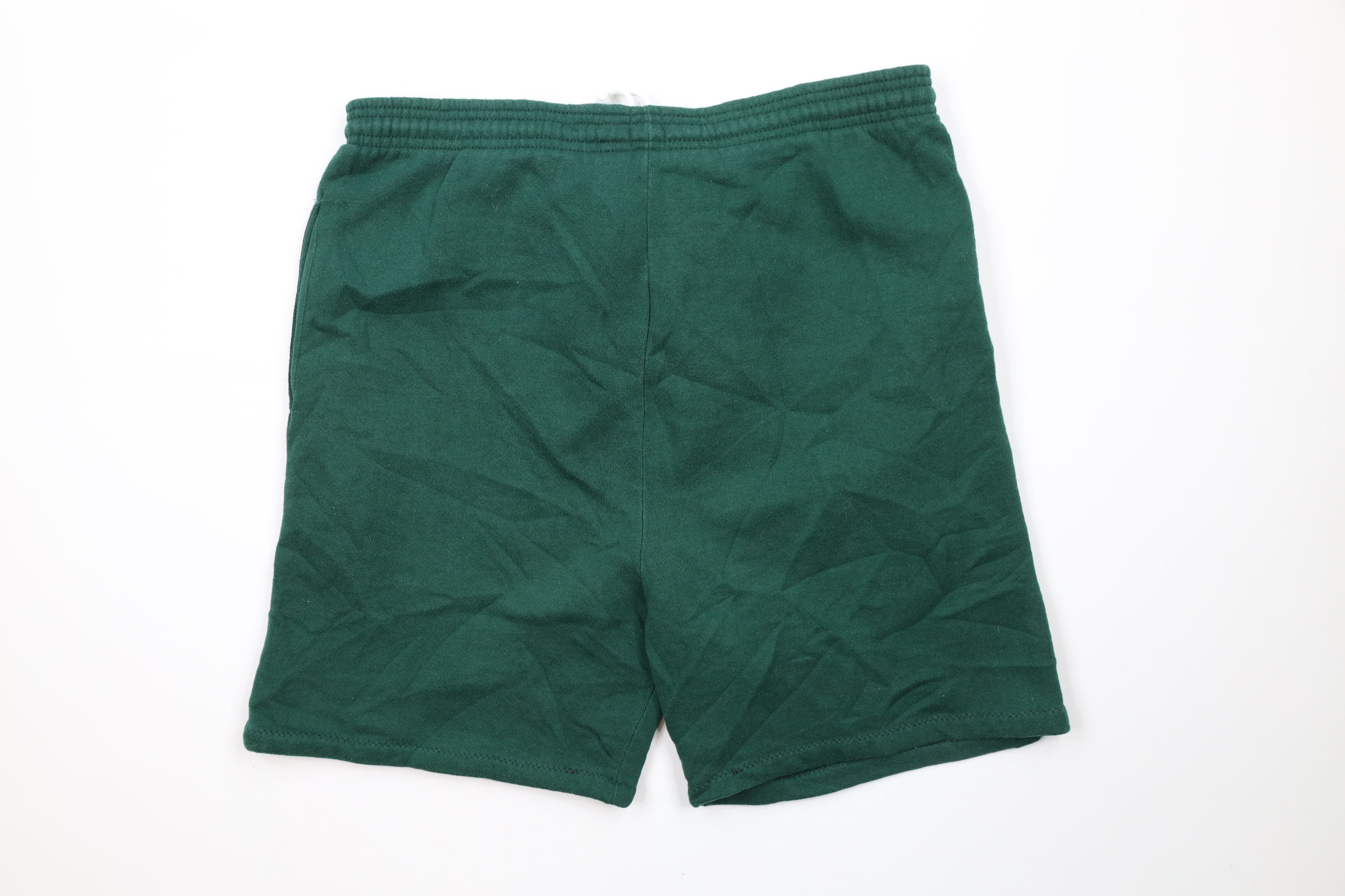 Disney × Vintage Vintage 90s Disney Above Knee Winnie the Pooh Sweat Shorts Size US 34 / EU 50 - 8 Thumbnail