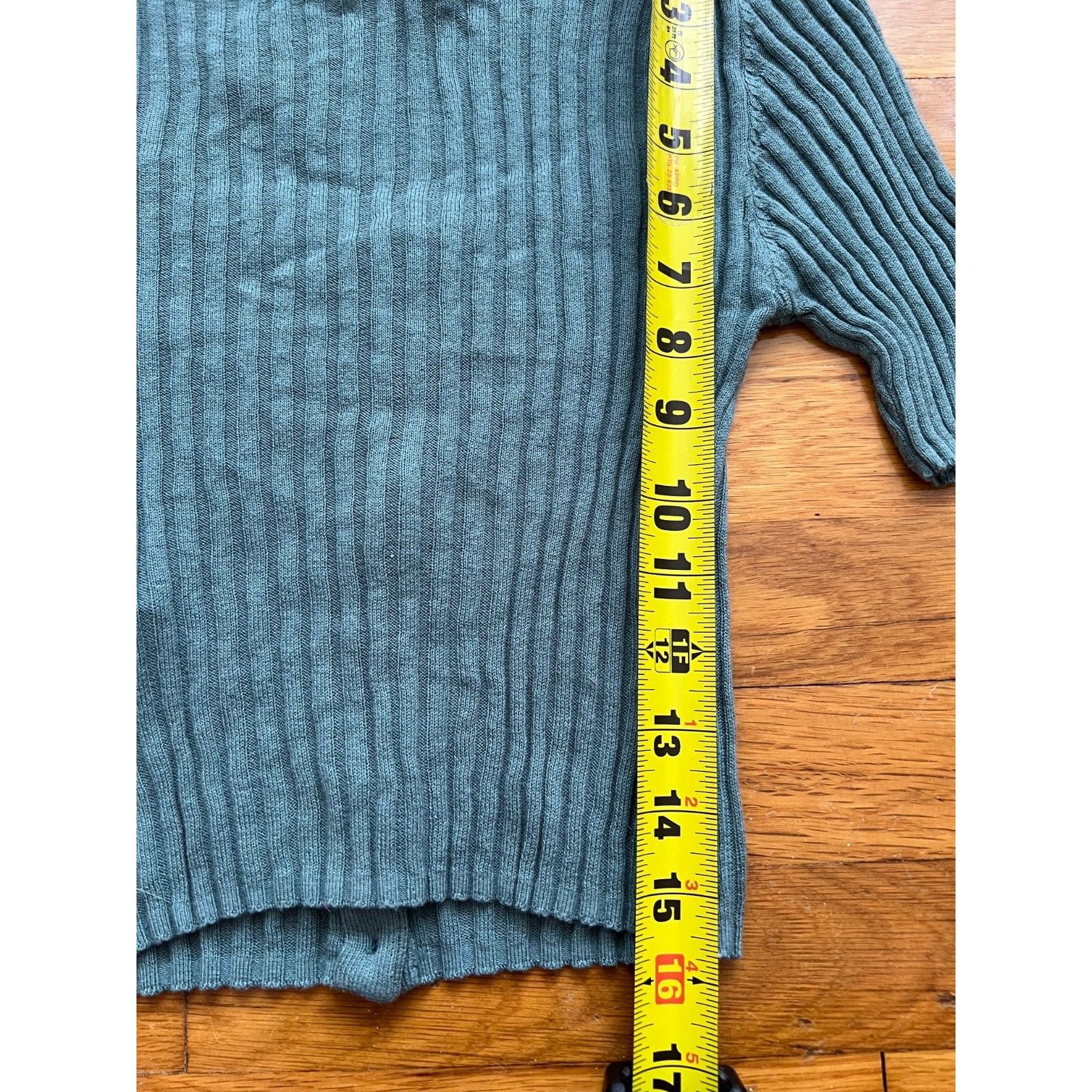 Free People Free People White Knit Weight Sweater Green Pet S A003140 Size S / US 4 / IT 40 - 6 Thumbnail
