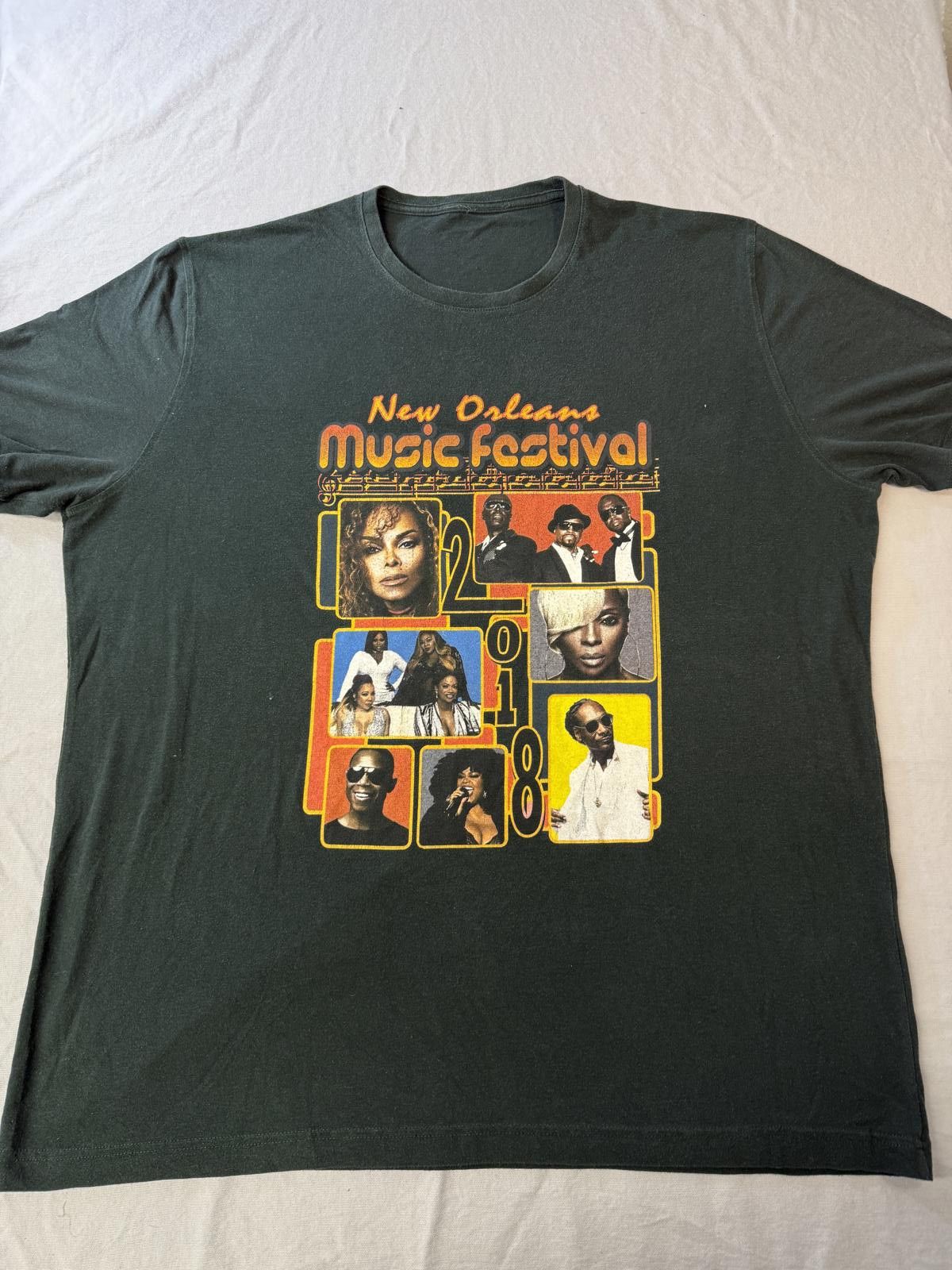 Designer New Orleans Music Festival T-shirt 2018 Janet Jackson Tee XL Size US XL / EU 56 / 4 - 1 Thumbnail