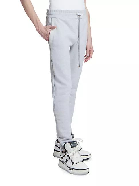 Amiri o1w1db11224 Sweatpant & Jogger in Heather Grey Size US 32 / EU 48 - 4 Thumbnail