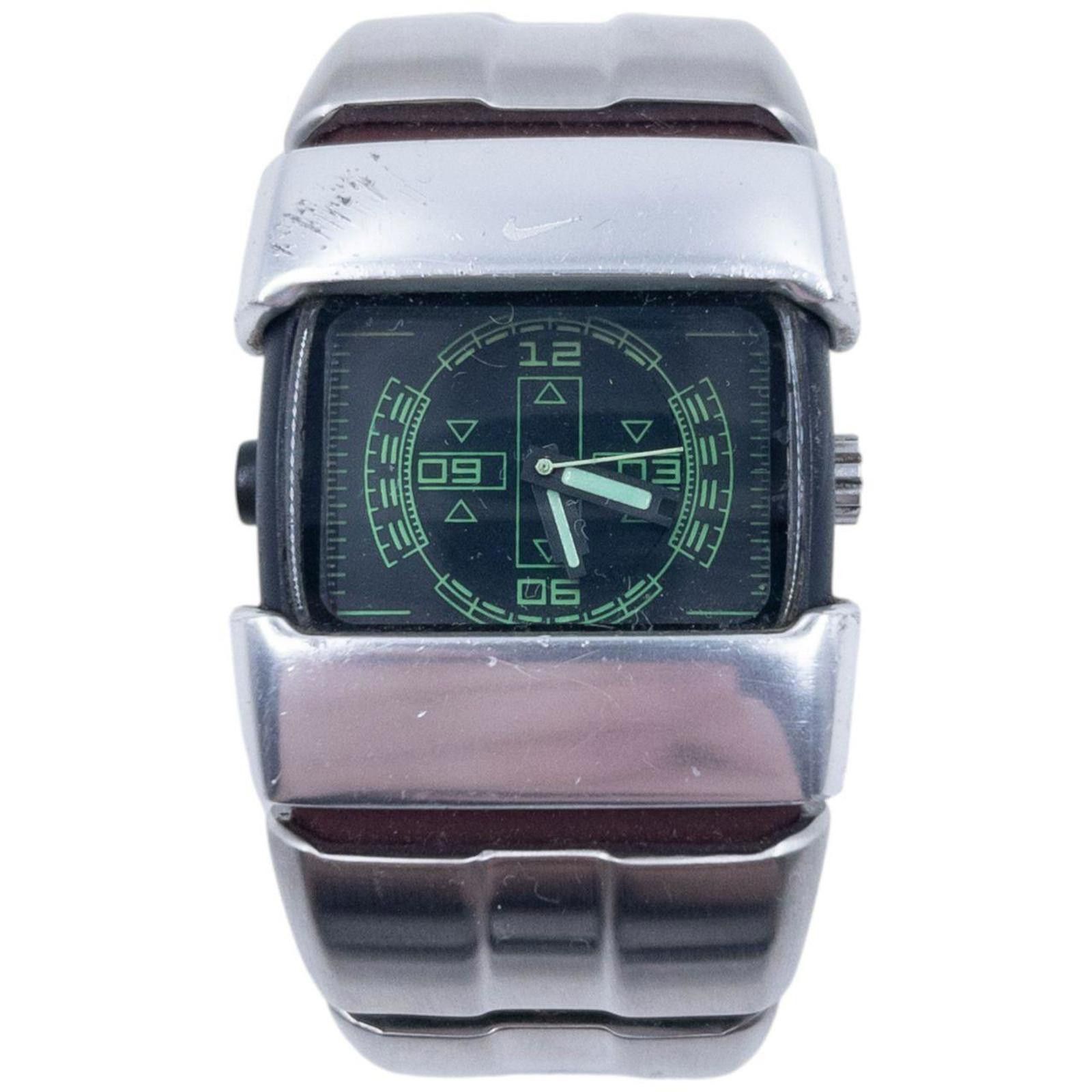 Nike Vintage 2000s Nike D Line Metal Digital Watch Size ONE SIZE - 2 Thumbnail