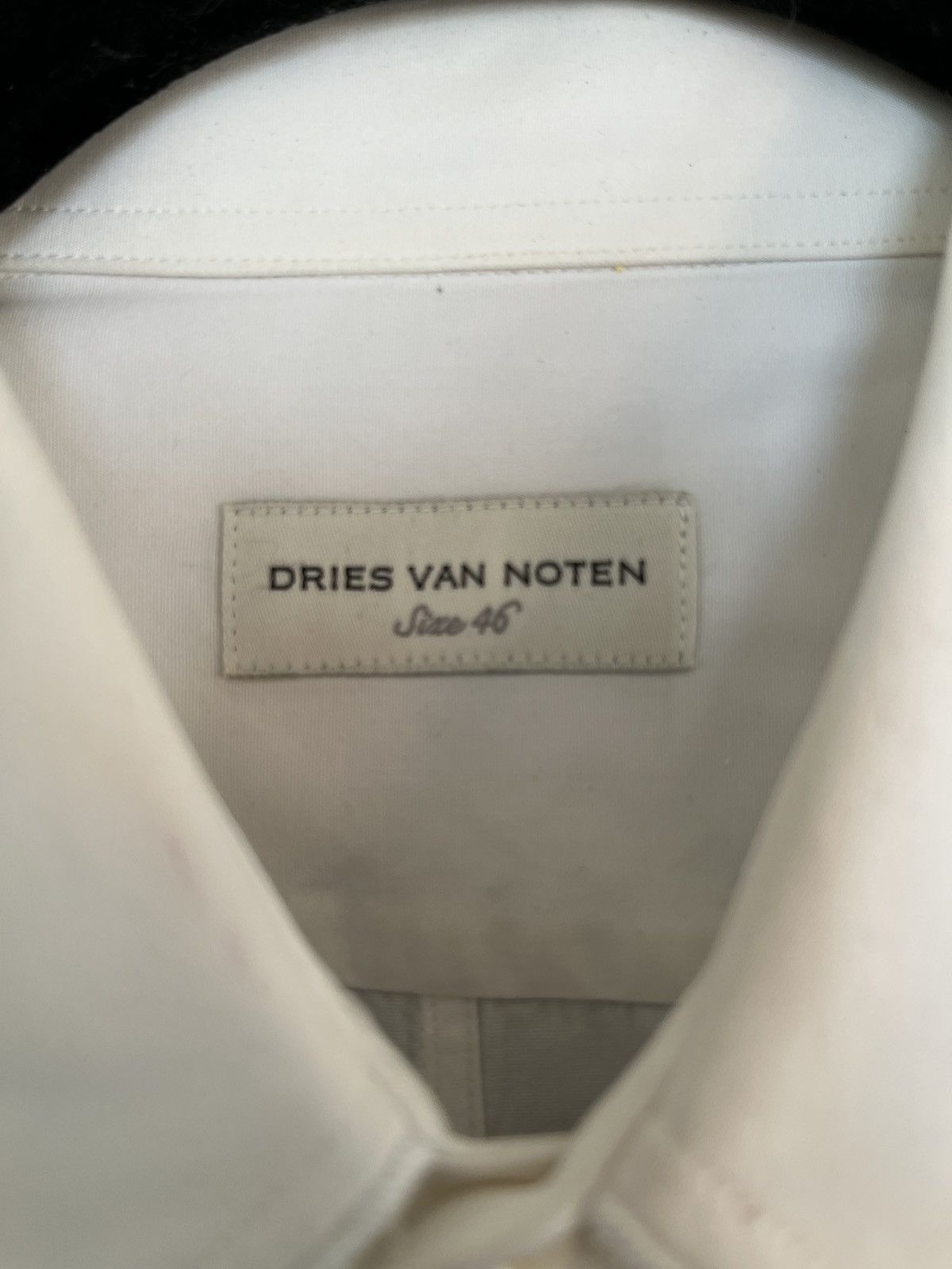Dries Van Noten Classic white button up Size US S / EU 44-46 / 1 - 2 Thumbnail