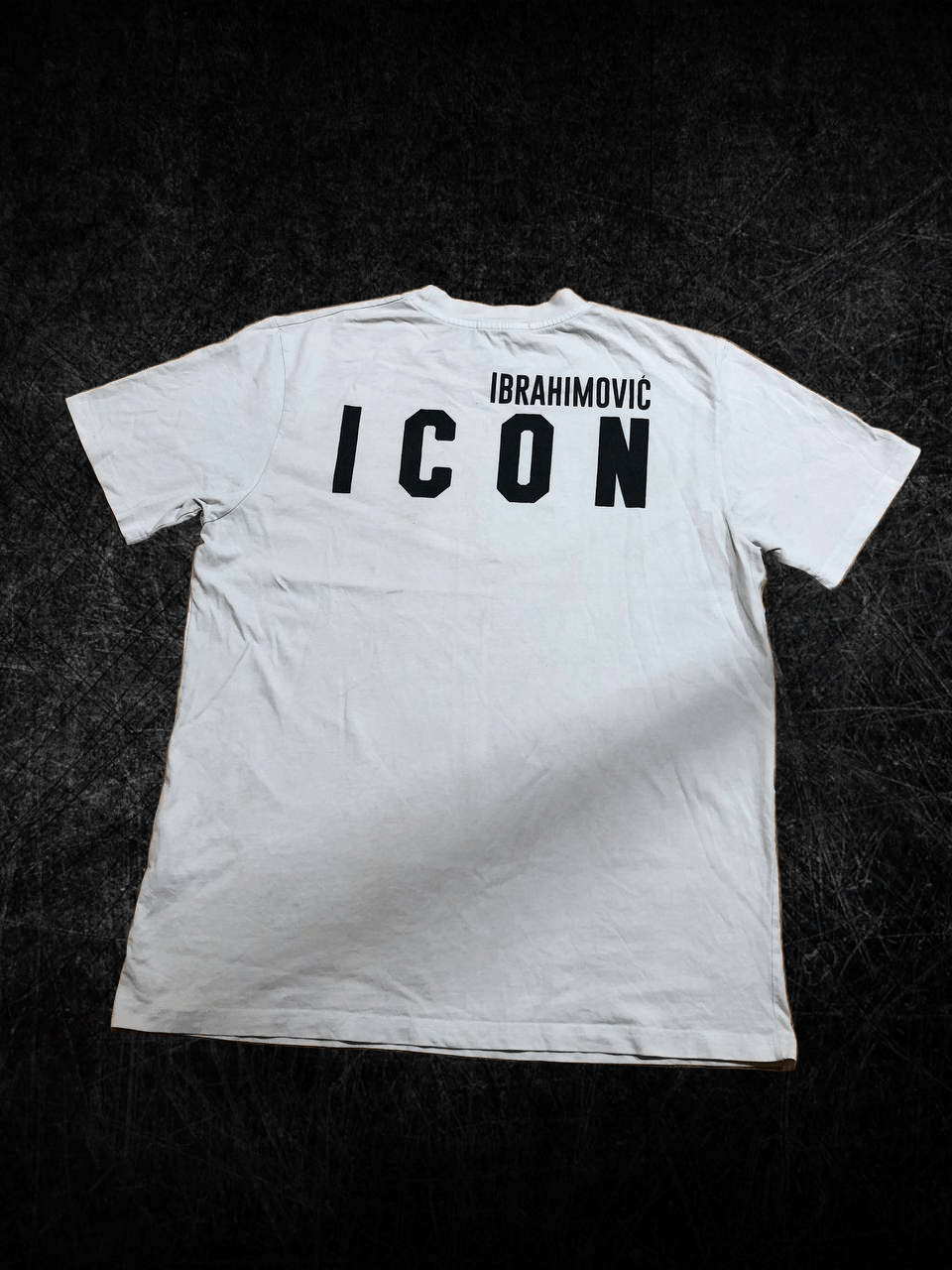 Dsquared2 Dsquared2 Zlatan Ibrahimović ICON Graphic White T-Shirt Size US L / EU 52-54 / 3 - 1 Thumbnail