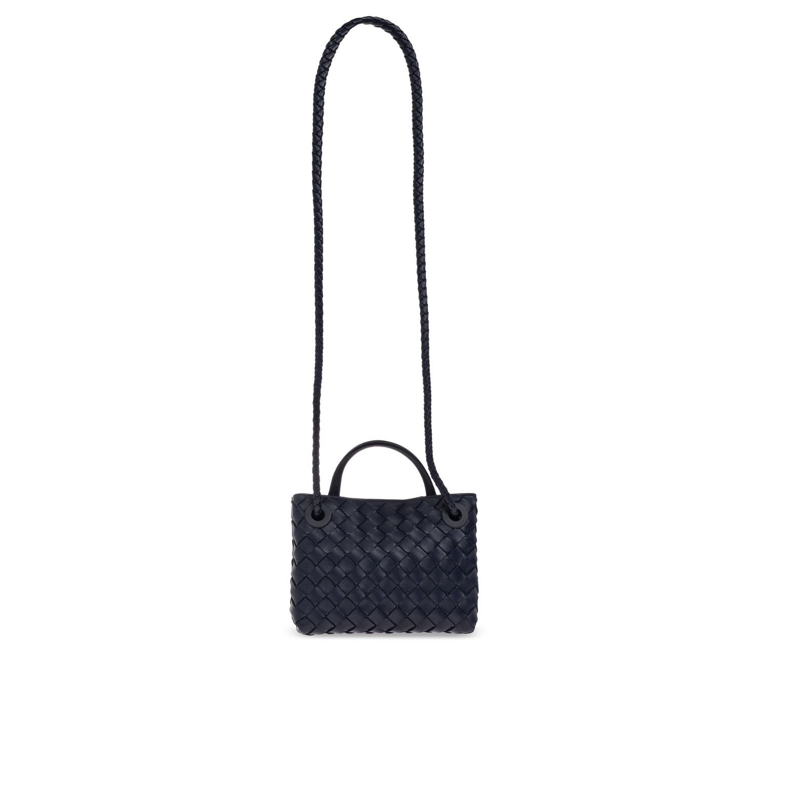 Bottega Veneta BOTTEGA VENETA $4300 Mini Andiamo Petroleum Top Handle Bag Size ONE SIZE - 2 Thumbnail
